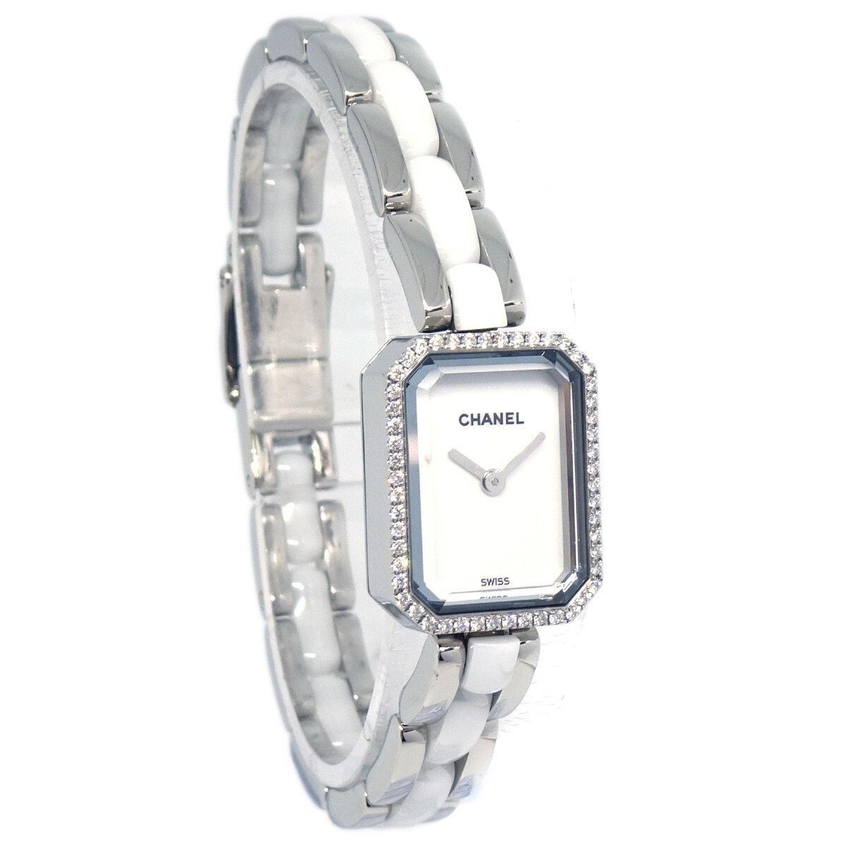 Chanel Premiere Mini Quartz Stainless Steel And Ceramic