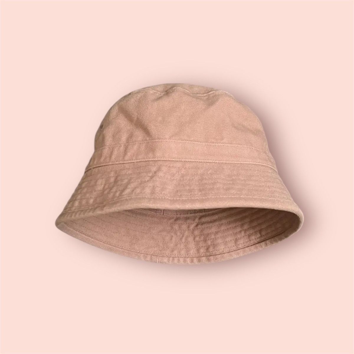 Issey Miyake VINTAGE IY BASICS ISSEY MIYAKE RED DENIM BUCKET HAT JAPAN Size ONE SIZE - 9 Thumbnail