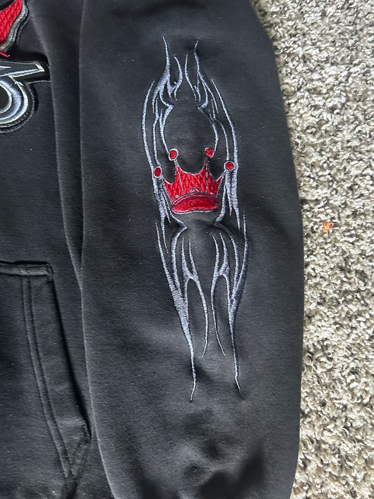 JNCO Black and red JNCO zip up vintage grail Size US XXS / EU 40 - 4 Thumbnail