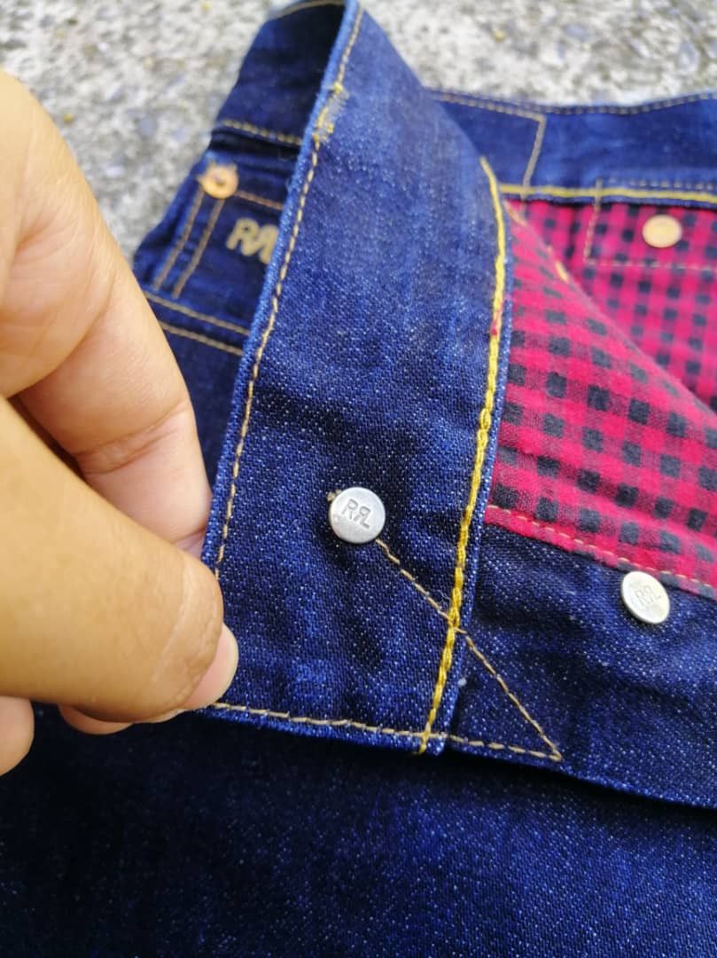 RRL Ralph Lauren Double RL RRL R01 Denim Jeans Size US 32 / EU 48 - 12 Thumbnail