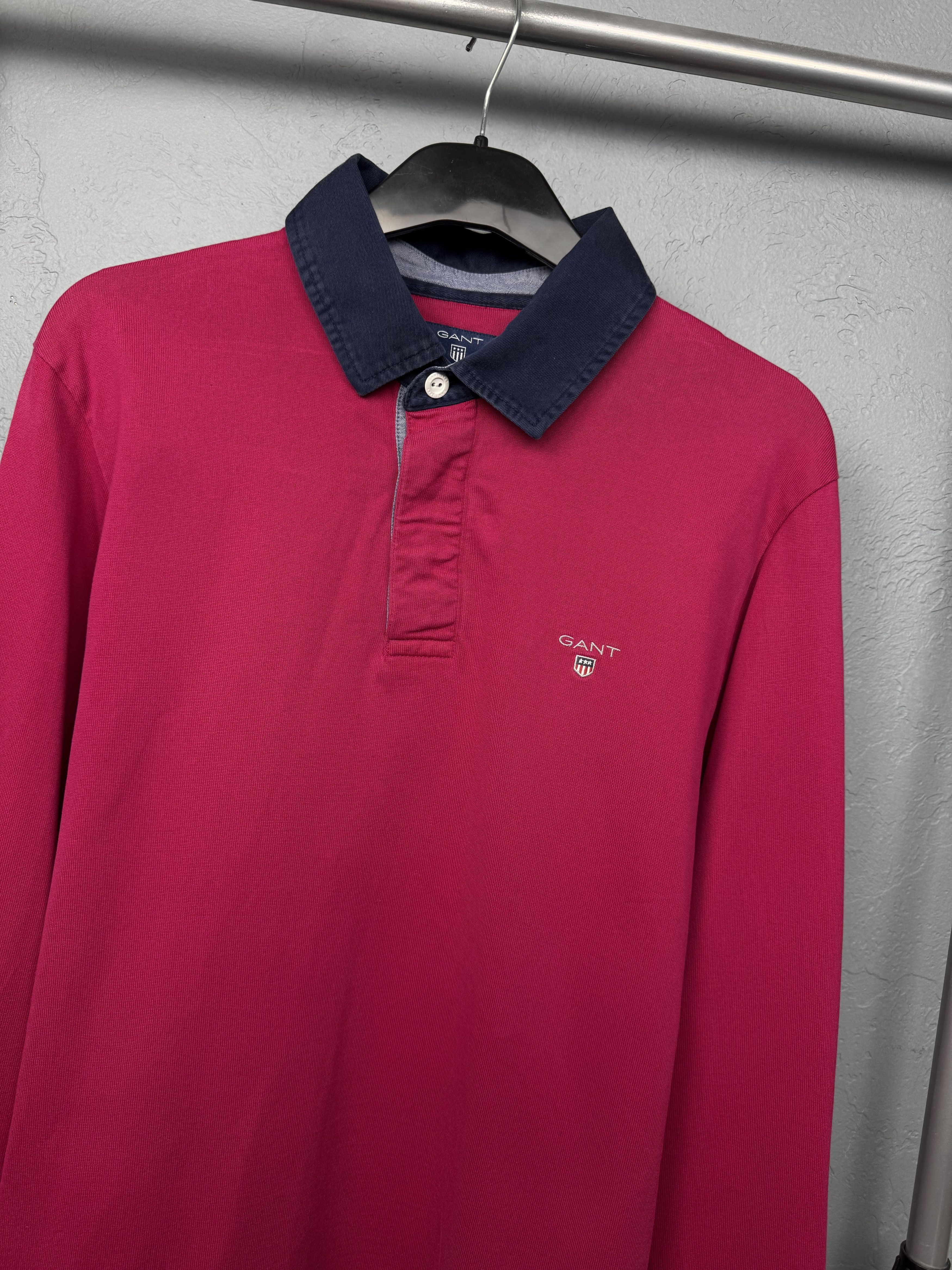 Gant Gant Vintage Mens Rugby Long Sleeve Polo Shirt Size US M / EU 48-50 / 2 - 2 Thumbnail