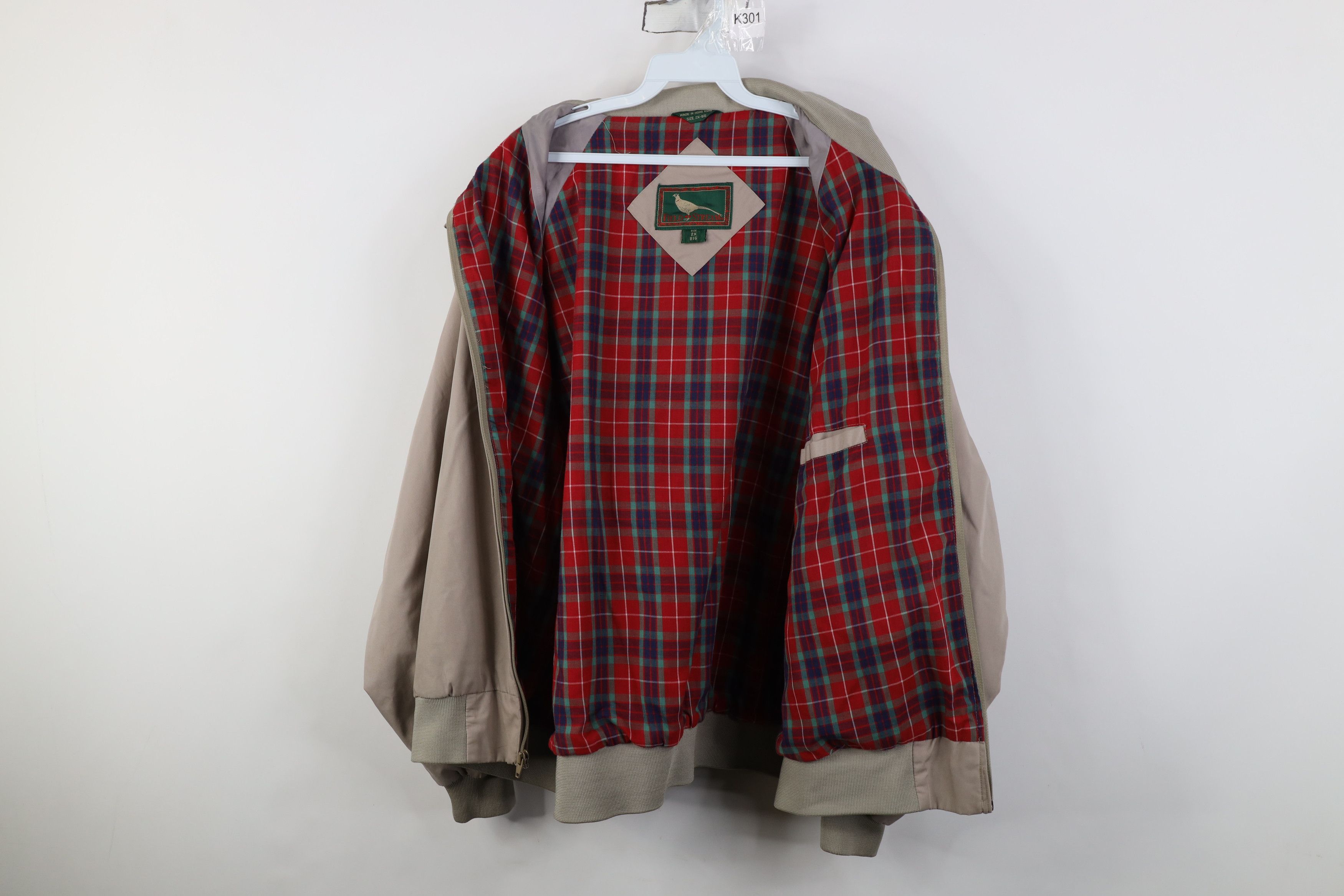 Vintage Vintage 80s 90s Streetwear Full Zip Cafe Racer Bomber Jacket Size US XXL / EU 58 / 5 - 11 Thumbnail