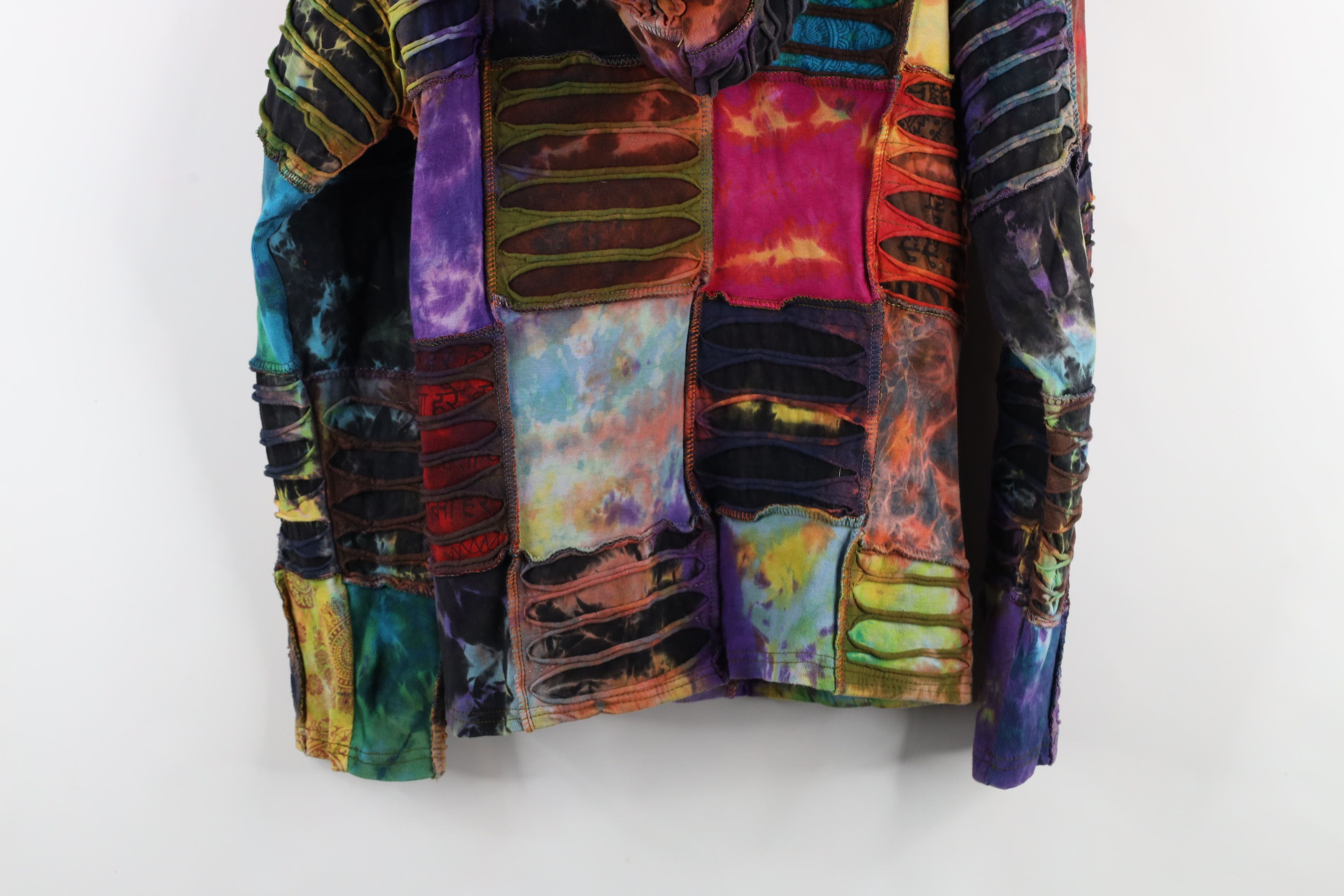 Vintage Vintage 90s Y2K Streetwear Fairy Full Zip Hoodie Sweatshirt Size XL / US 12-14 / IT 48-50 - 12 Thumbnail