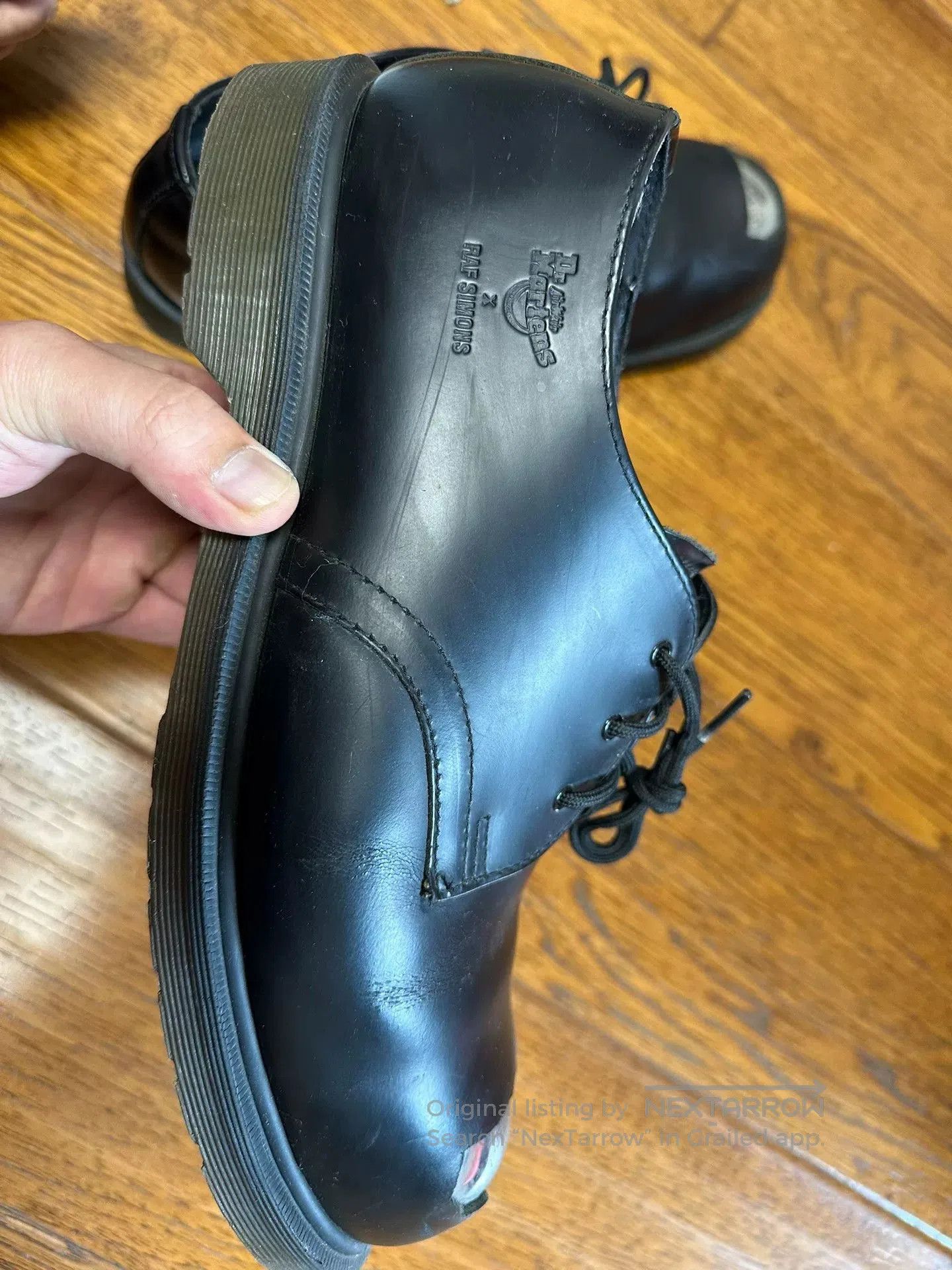 Raf Simons raf simons x dr martens shoes size 46. Size US 12 / EU 45 - 5 Thumbnail