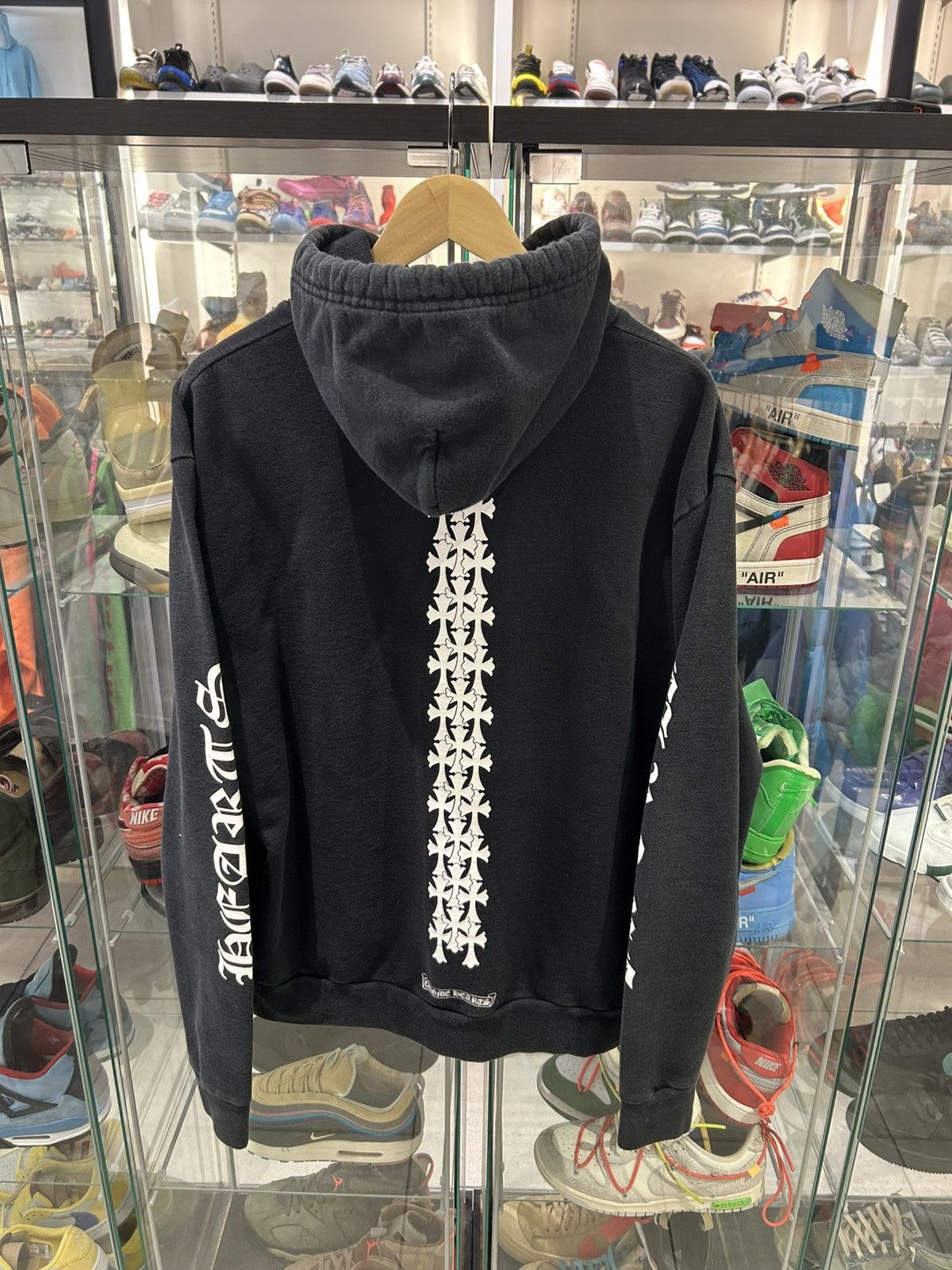 Chrome Hearts Chrome hearts Cemetary cross spine hoodie Size US M / EU 48-50 / 2 - 1 Thumbnail
