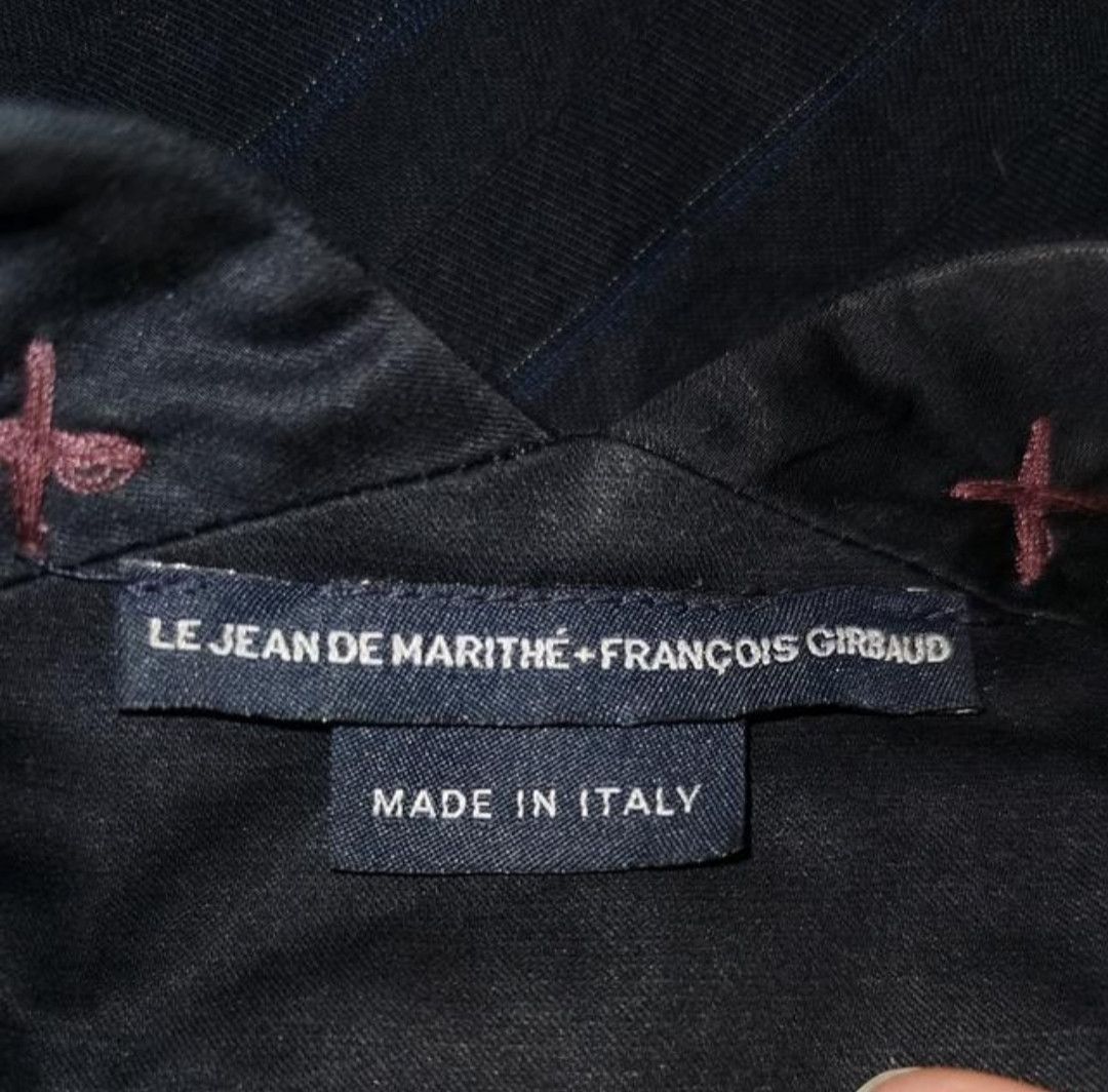Marithe + Francois Girbaud Jeans baloon-shaped dress denim parachute avant garde Size M / US 6-8 / IT 42-44 - 6 Thumbnail