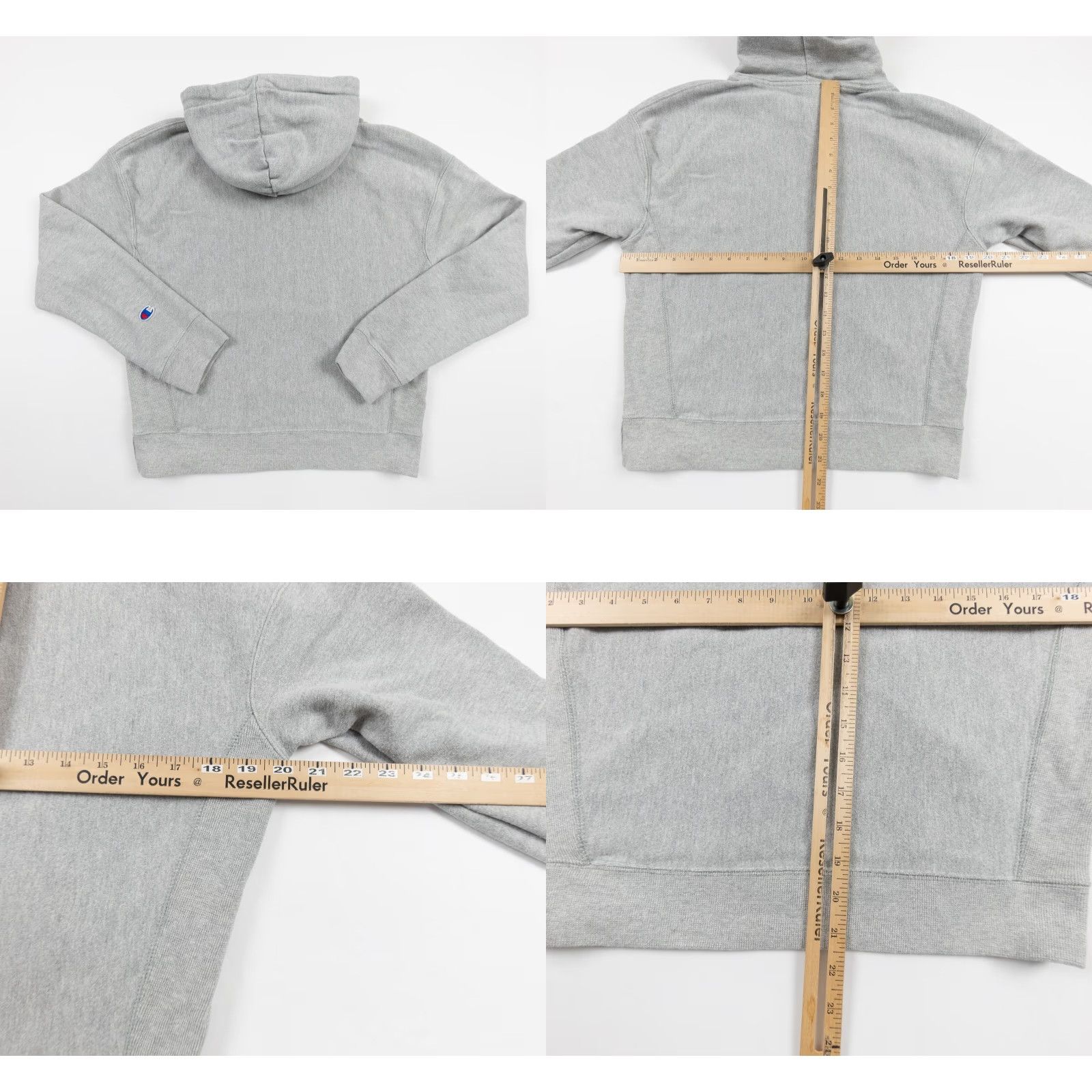 Champion Champion Sweatshirt Womens Medium Gray Hoodie Reverse Weave Sweater Ladies GF757 Size M / US 6-8 / IT 42-44 - 8 Thumbnail
