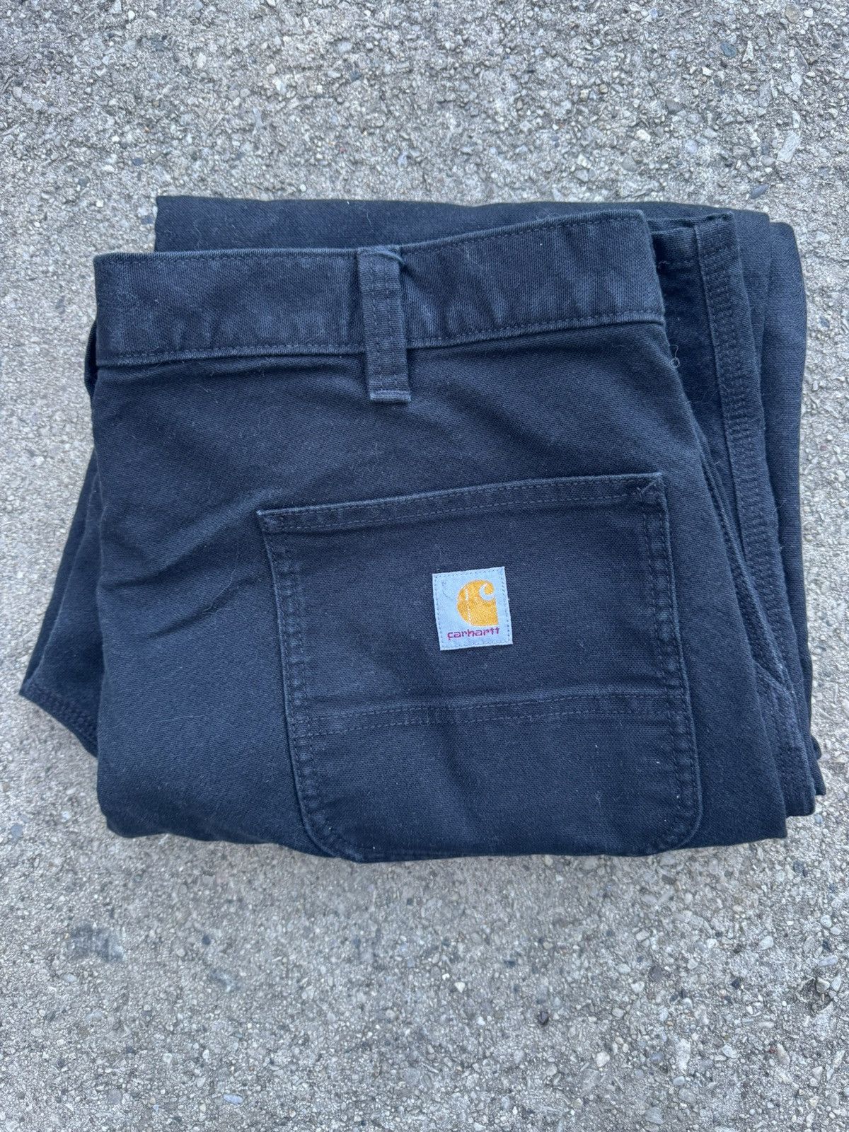 Carhartt Black Carhartt double knees Size US 38 / EU 54 - 4 Thumbnail