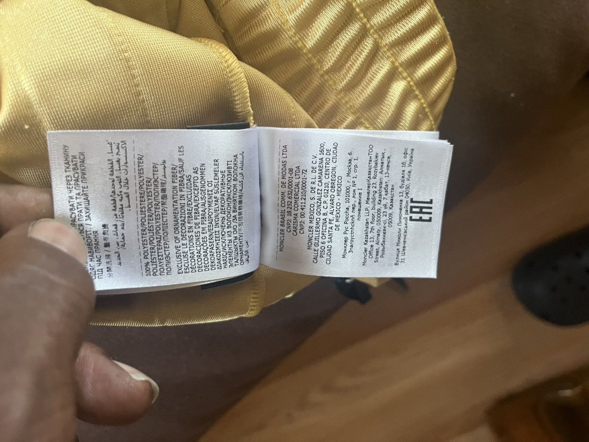 Moncler × Palm Angels Moncler x Palm Angels | Women | Track Pants | Gold - Gold / Size 26" / US 2 / IT 38 - 10 Thumbnail
