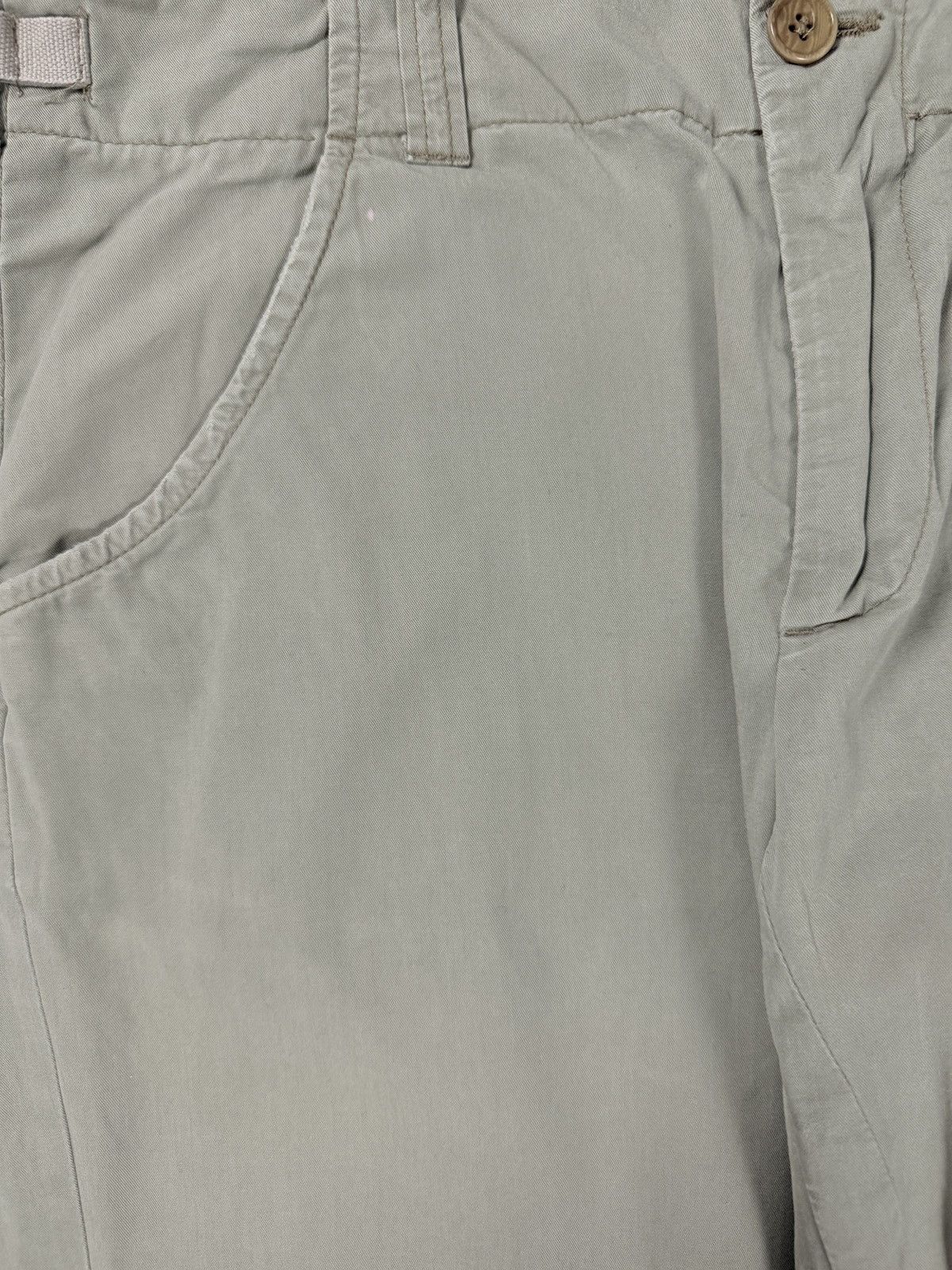 Helmut Lang Helmut Lang - SS04 Bondage Olive Pants Size 27" / US 4 / IT 40 - 2 Thumbnail