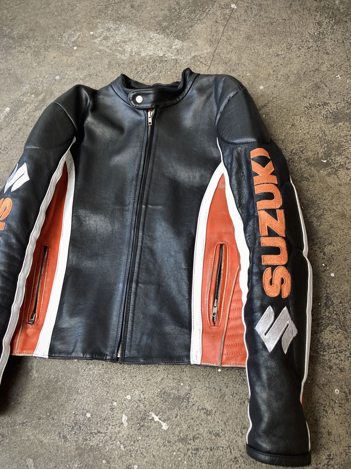 Vintage × Yamaha Vintage 90s Yamaha Racing Leather Jacket Size US L / EU 52-54 / 3 - 3 Thumbnail