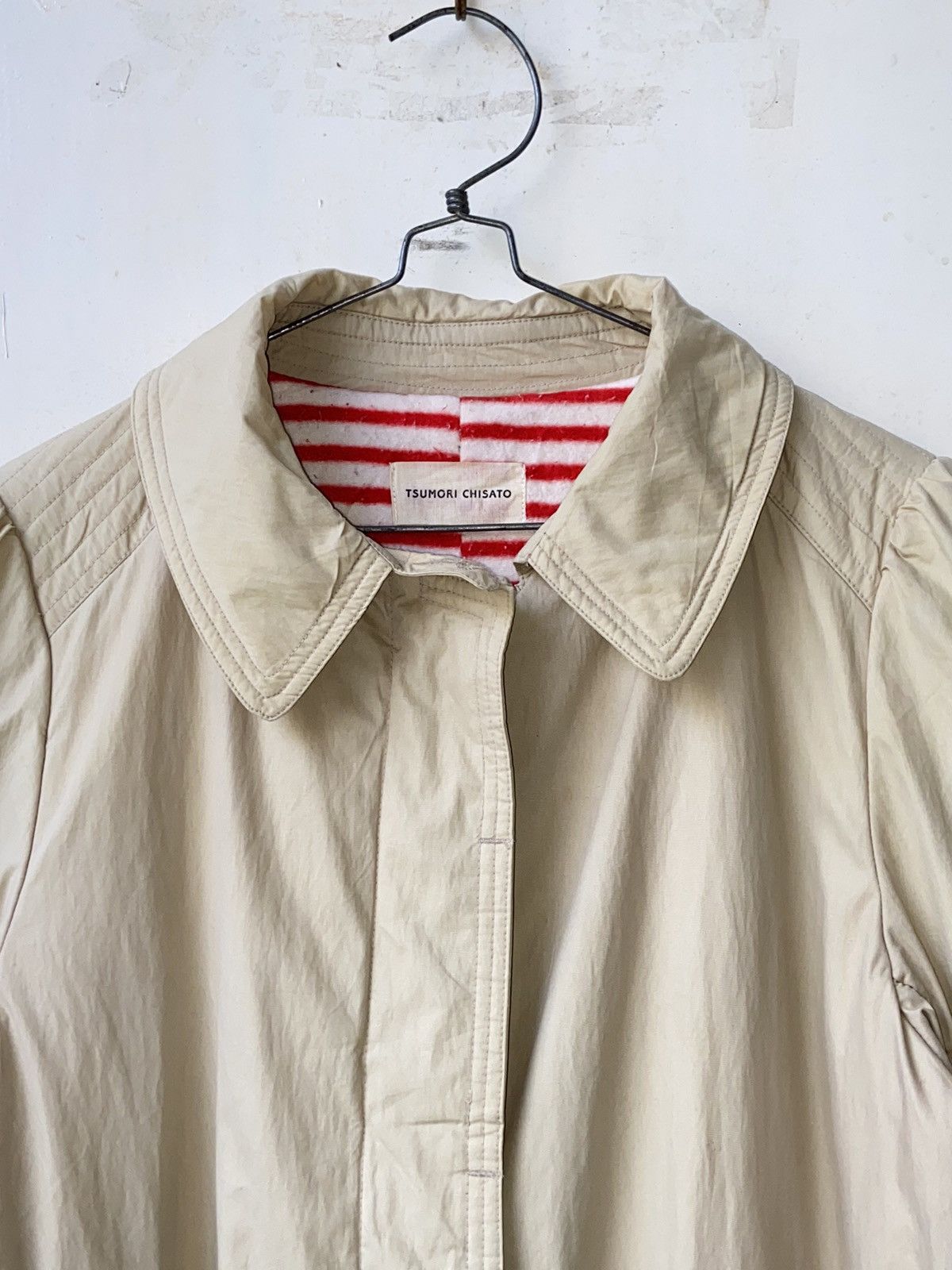 Issey Miyake TSUMORI CHISATO Cream Coats Size US M / EU 48-50 / 2 - 4 Thumbnail