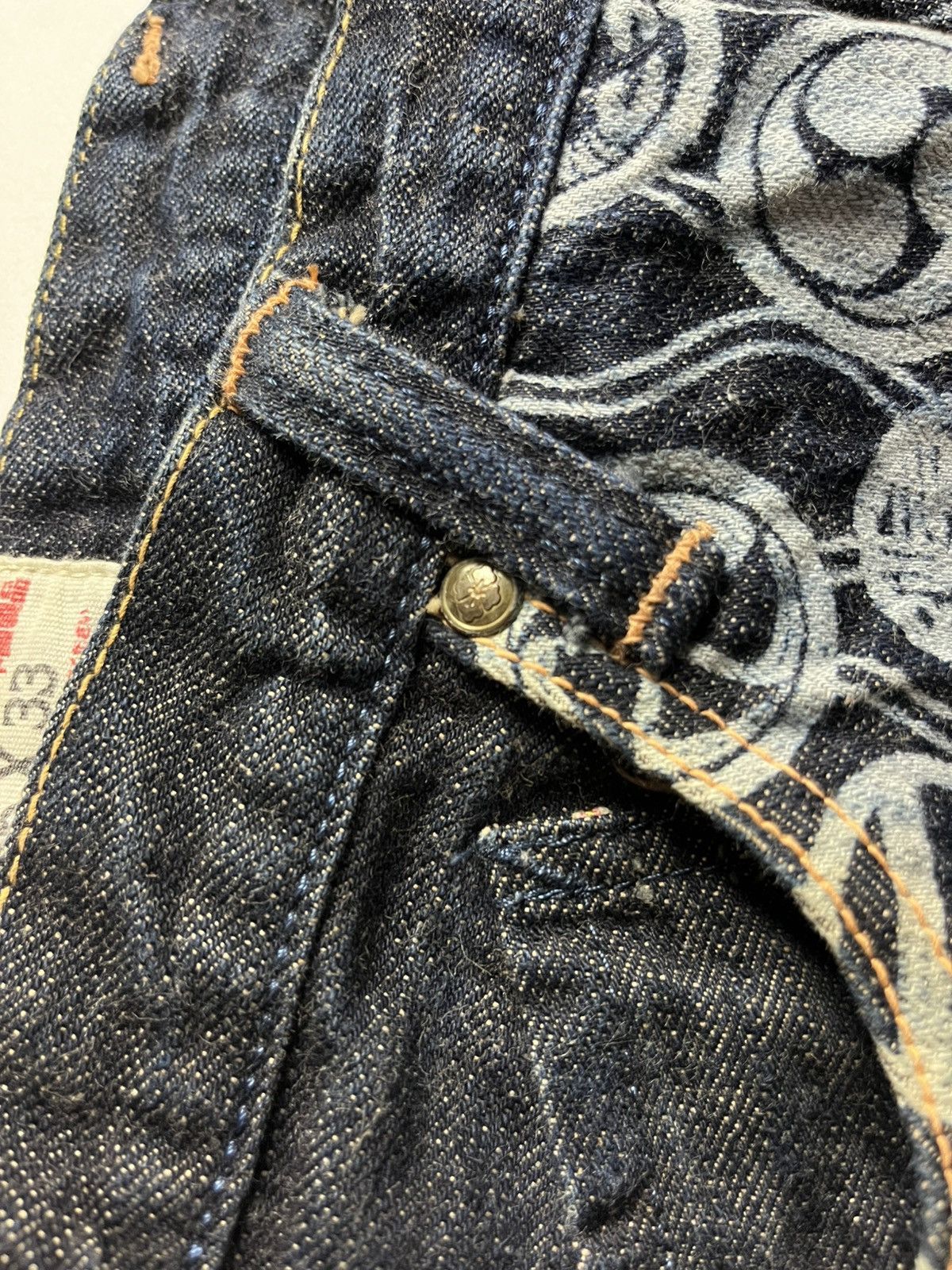 Evisu Yamane Industries - Evisu Split-Leg Selvedge Denim Jeans Size US 36 / EU 52 - 14 Thumbnail