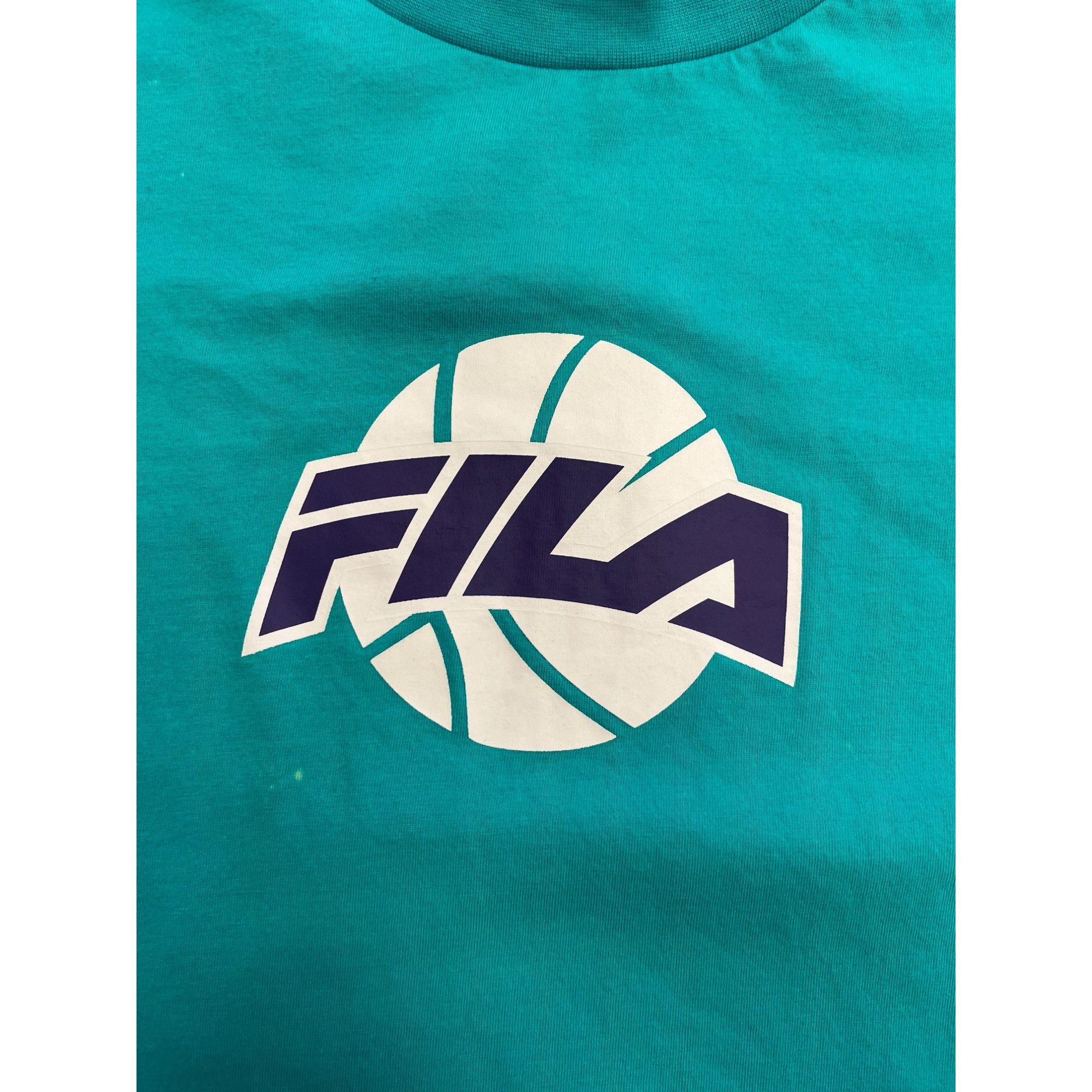 Fila L | Fila Blue T Size US L / EU 52-54 / 3 - 3 Thumbnail