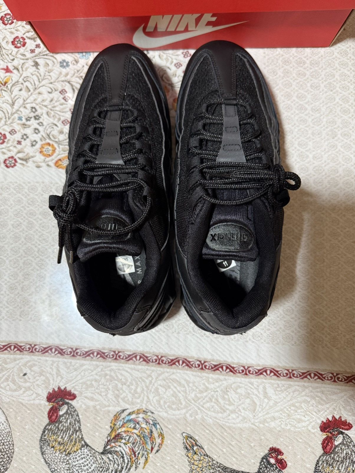 Nike Nike Air Max 95 OG Big Bubble Black Anthracite Size 11 Size US 11 / EU 44 - 6 Thumbnail