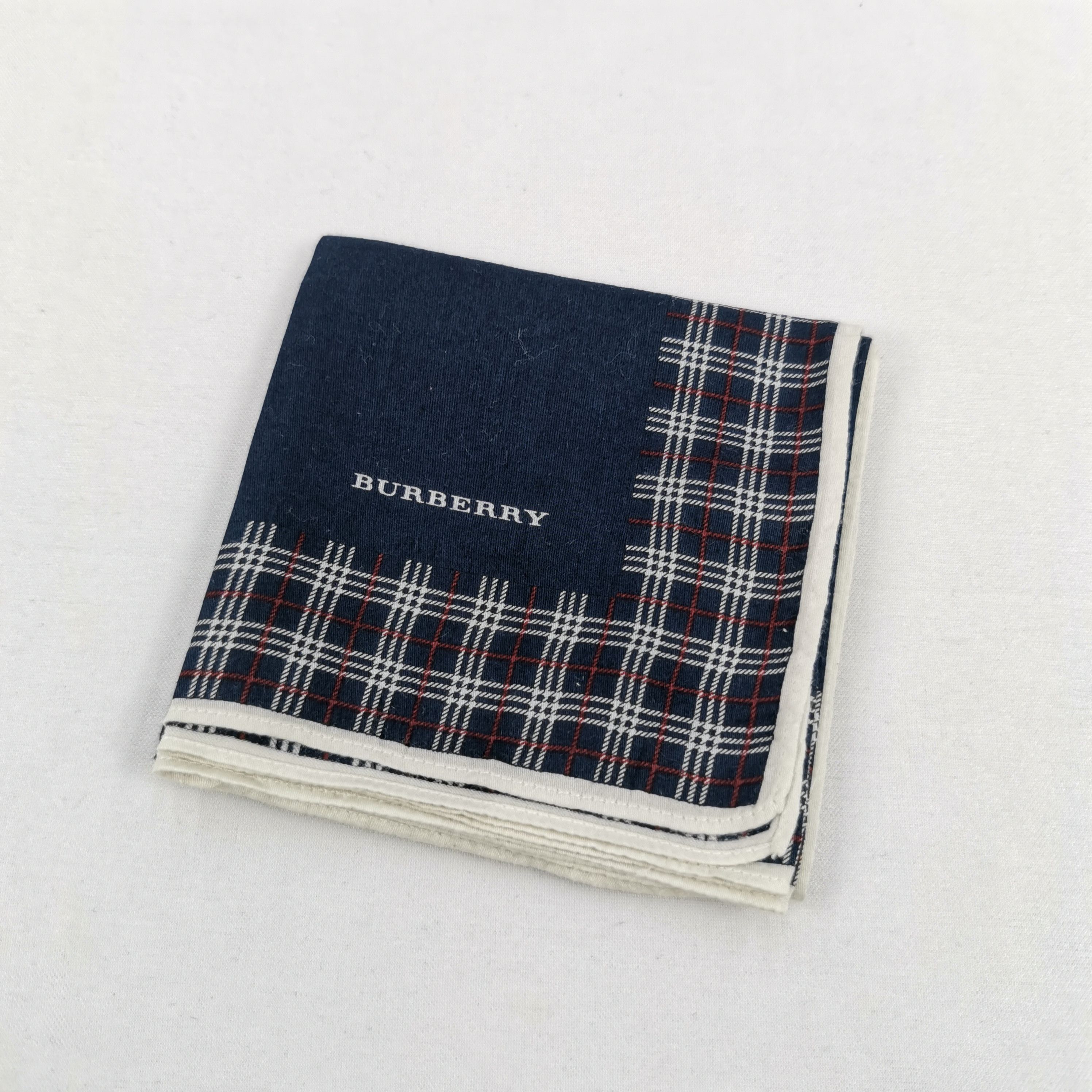 Burberry × Vintage Vintage Burberry Handkerchief Neckerchief Bandana Size ONE SIZE - 4 Thumbnail