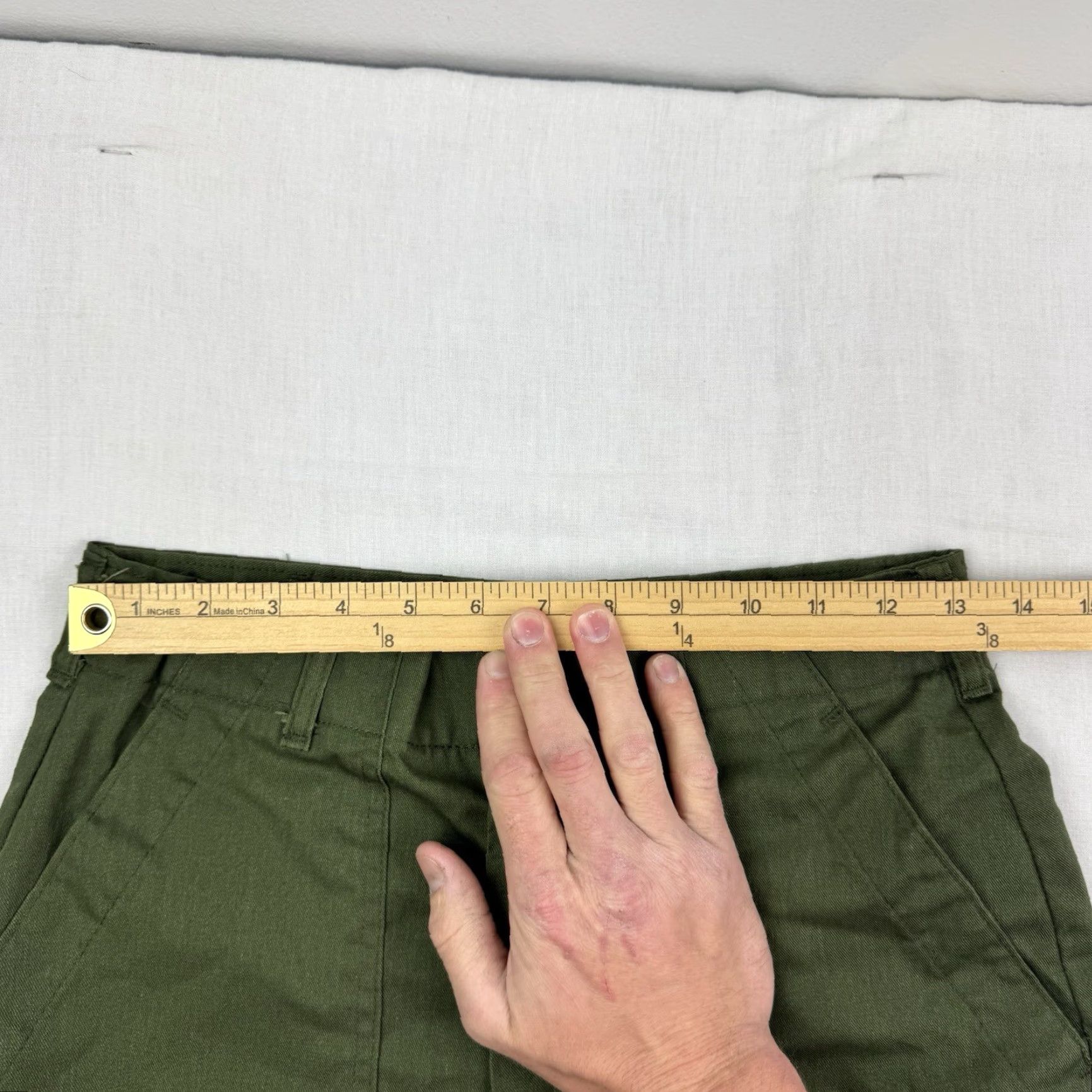 Vintage VINTAGE Army Pants Adult 30x33 Green 1980s Military USA Grunge OG-507 Mens Regular 30 Green 80s Army Men Size US 30 / EU 46 - 6 Thumbnail