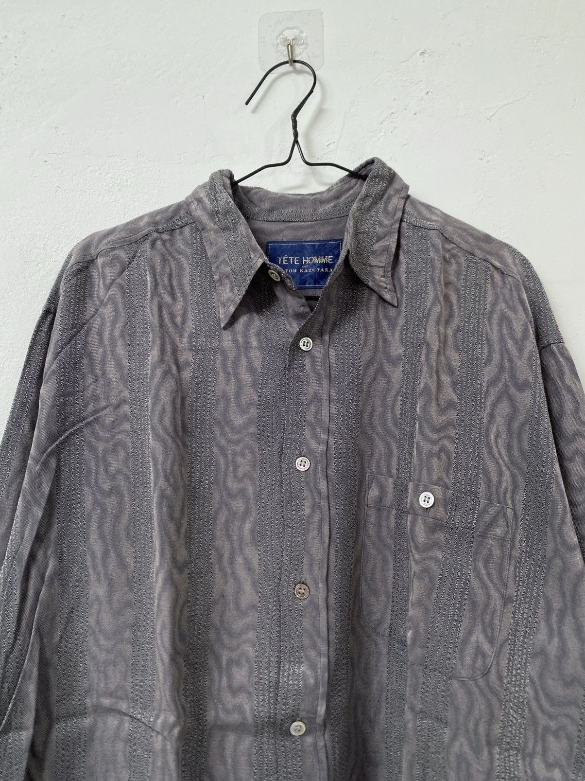 Tete Homme Vintage tete homme by issey miyake shirt Size US L / EU 52-54 / 3 - 3 Thumbnail