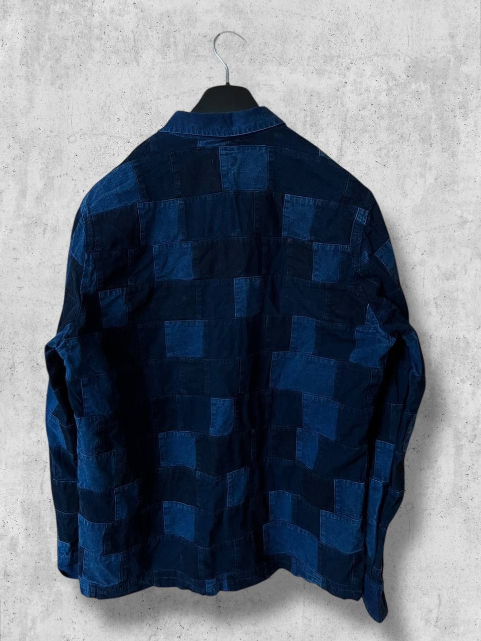 Japanese Brand VINTAGE PATCHWORK Denim Jacket jean OVERSHIRT y2k Size US L / EU 52-54 / 3 - 8 Thumbnail