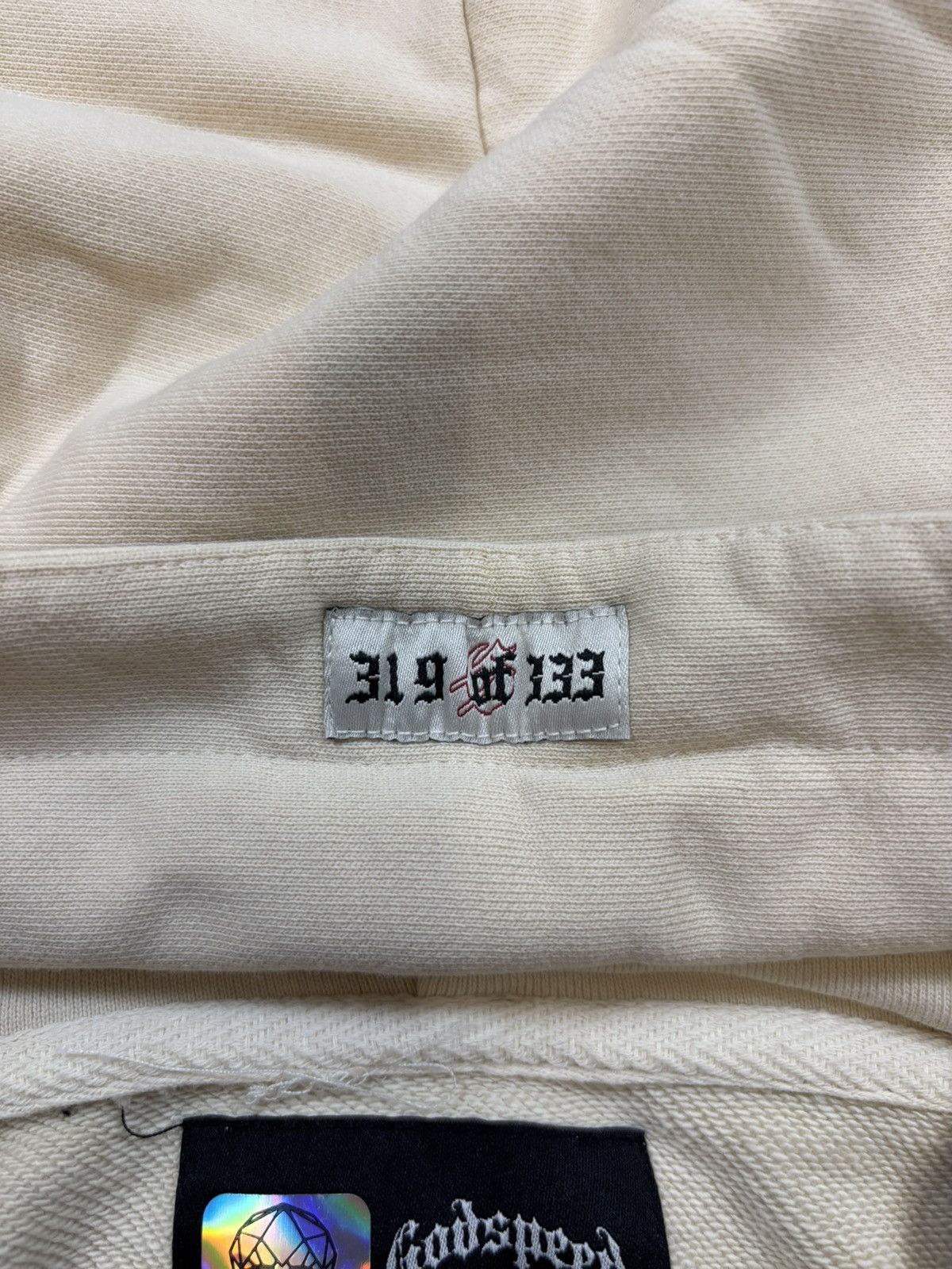 Godspeed Godspeed F.T.D. Hoodie, Bone Size US XXL / EU 58 / 5 - 7 Thumbnail