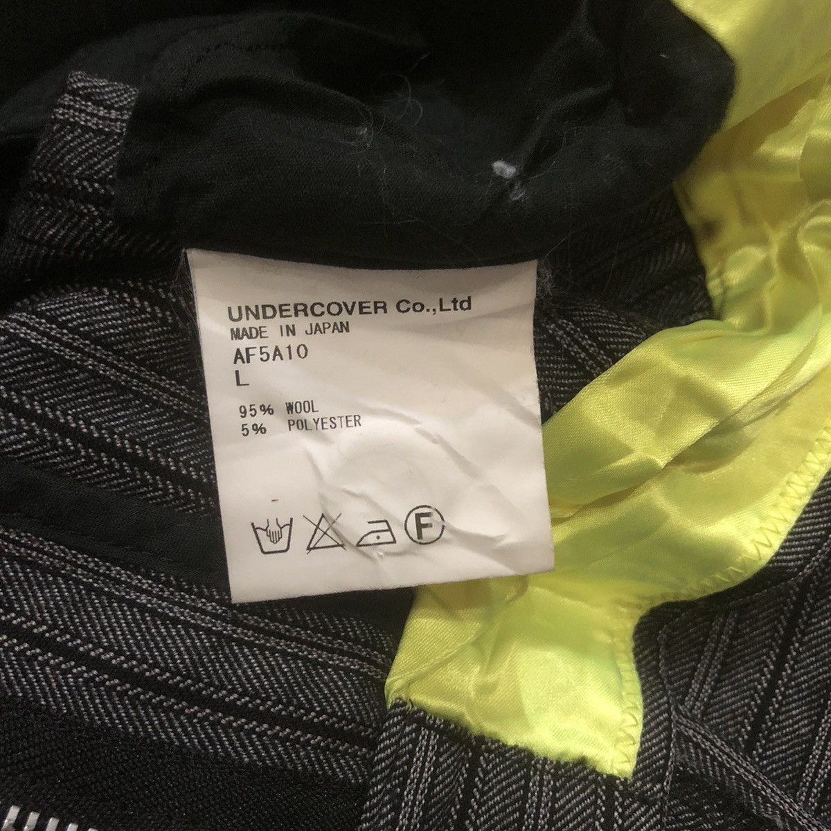 Jun Takahashi × Undercover Wool Long Pants Size US 32 / EU 48 - 10 Thumbnail