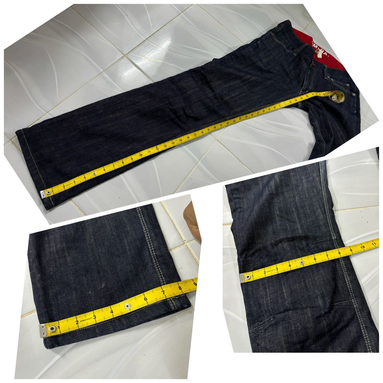 If Six Was Nine × Japanese Brand ZIM + BA BIKER STYLE JEANS SIZE 34 Size US 34 / EU 50 - 11 Thumbnail