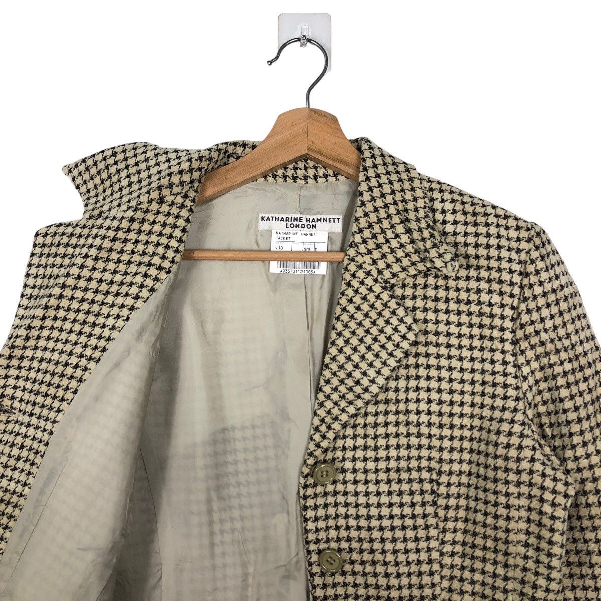 Japanese Brand 🔥90’s Double Breast Chore Jacket Tartan Design Size US M / EU 48-50 / 2 - 10 Thumbnail