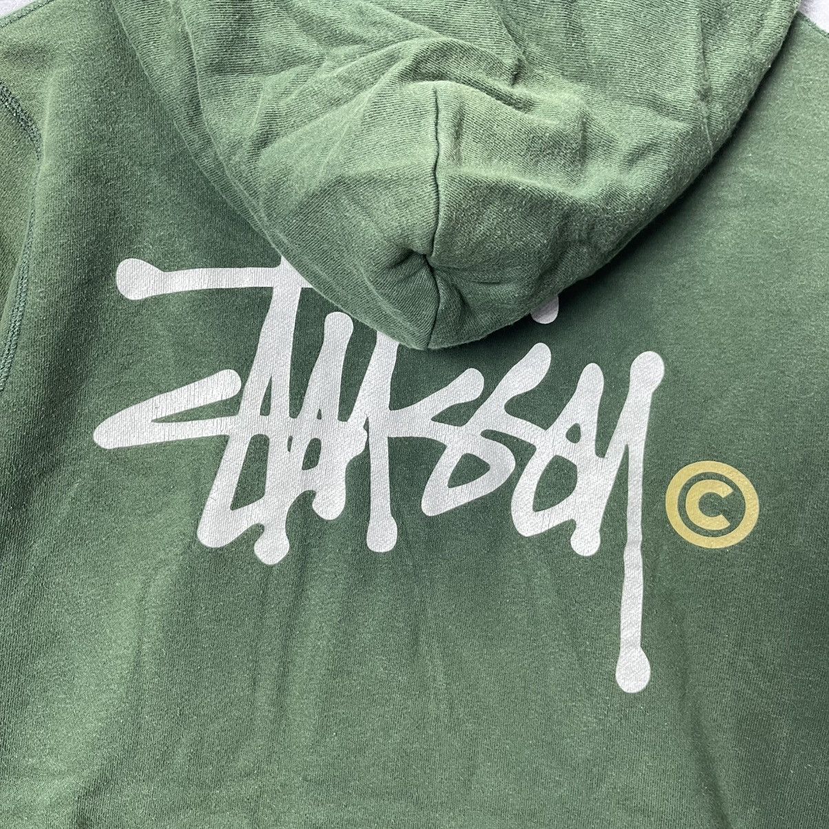 Stussy Stüssy Full Zip Hoodie – Forest Green (S) Size US S / EU 44-46 / 1 - 2 Thumbnail