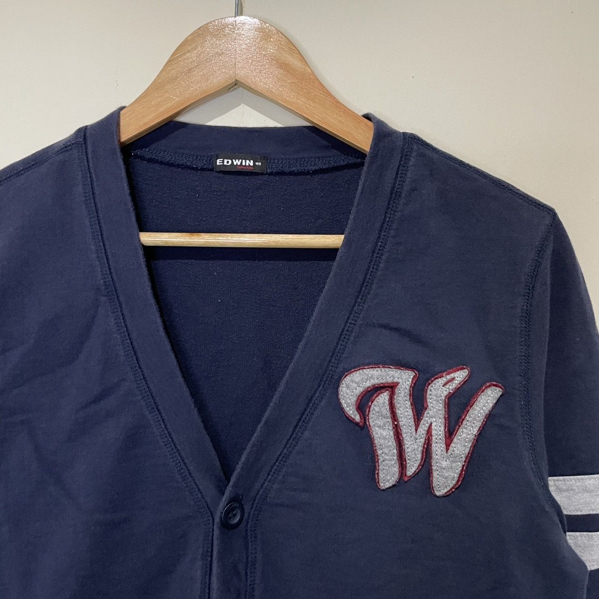 Edwin Edwin Undefeated Script Cardigan navy blue Size US S / EU 44-46 / 1 - 2 Thumbnail