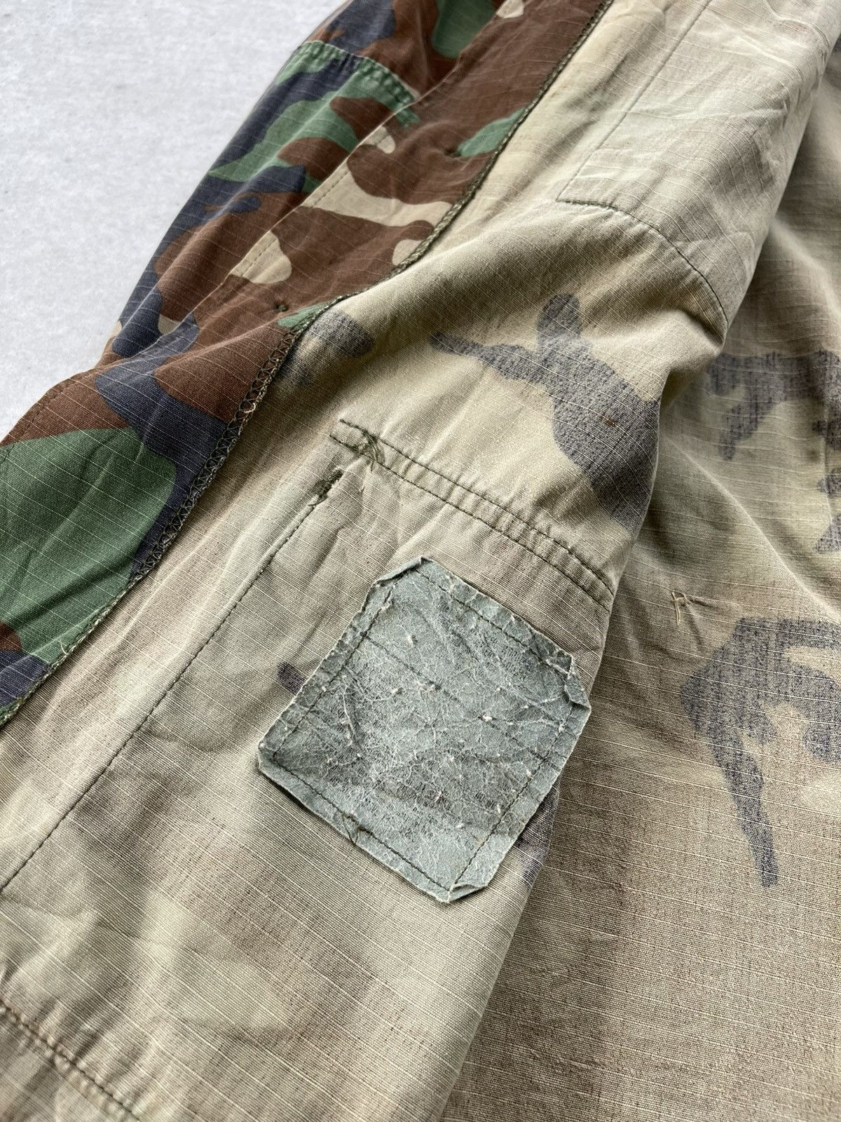 Vintage 🔥VINTAGE USMC CAMOUFLAGE PATTERN COMBAT WOODLAND JACKET Size US M / EU 48-50 / 2 - 10 Thumbnail