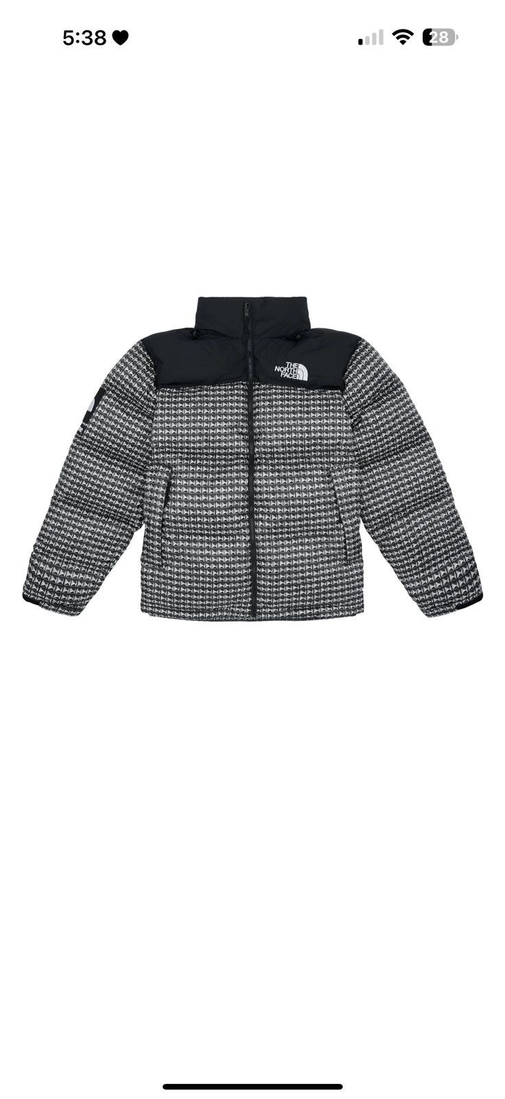 Supreme Studded Nuptse | Grailed