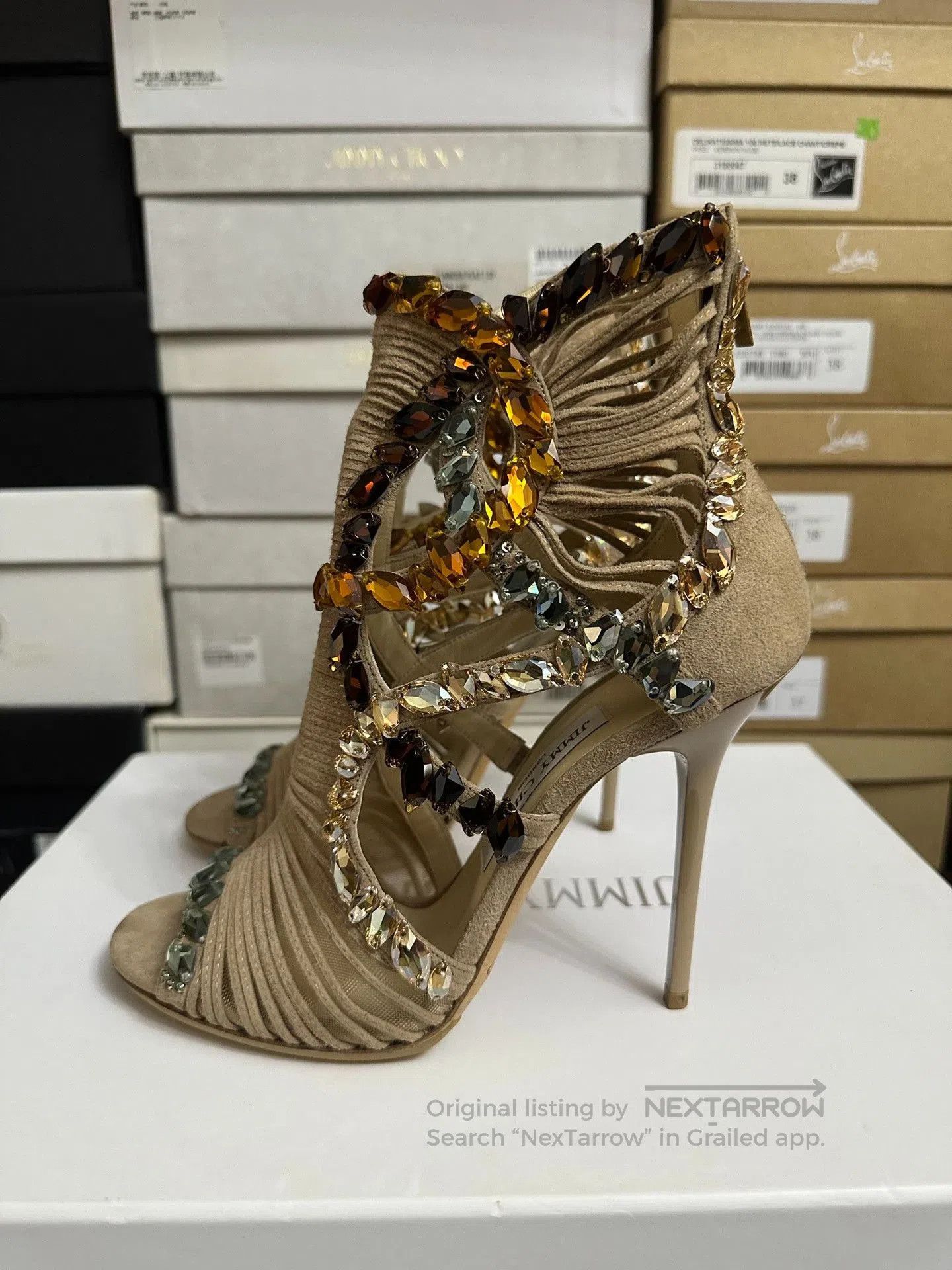 Jimmy Choo Jimmy Choo Limited Edition Heels. Size US 6.5 / IT 36.5 - 5 Thumbnail