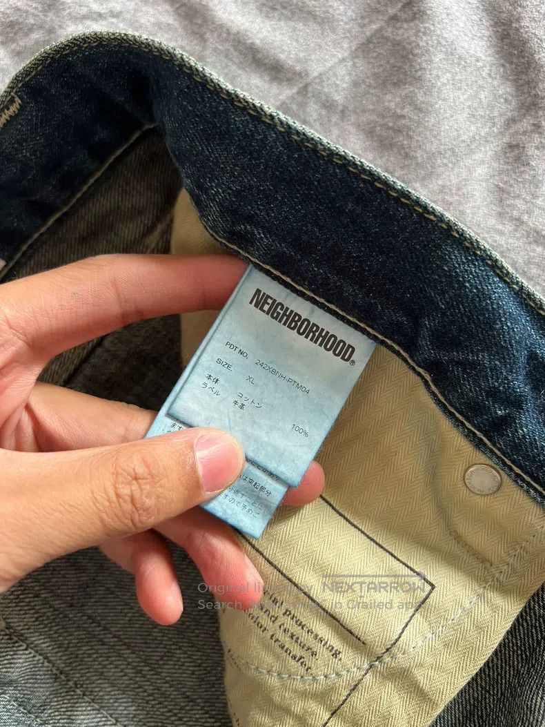 Neighborhood Neighborhood size XL Retro Casual Washed Denim Pants Size US 27 - 3 Thumbnail