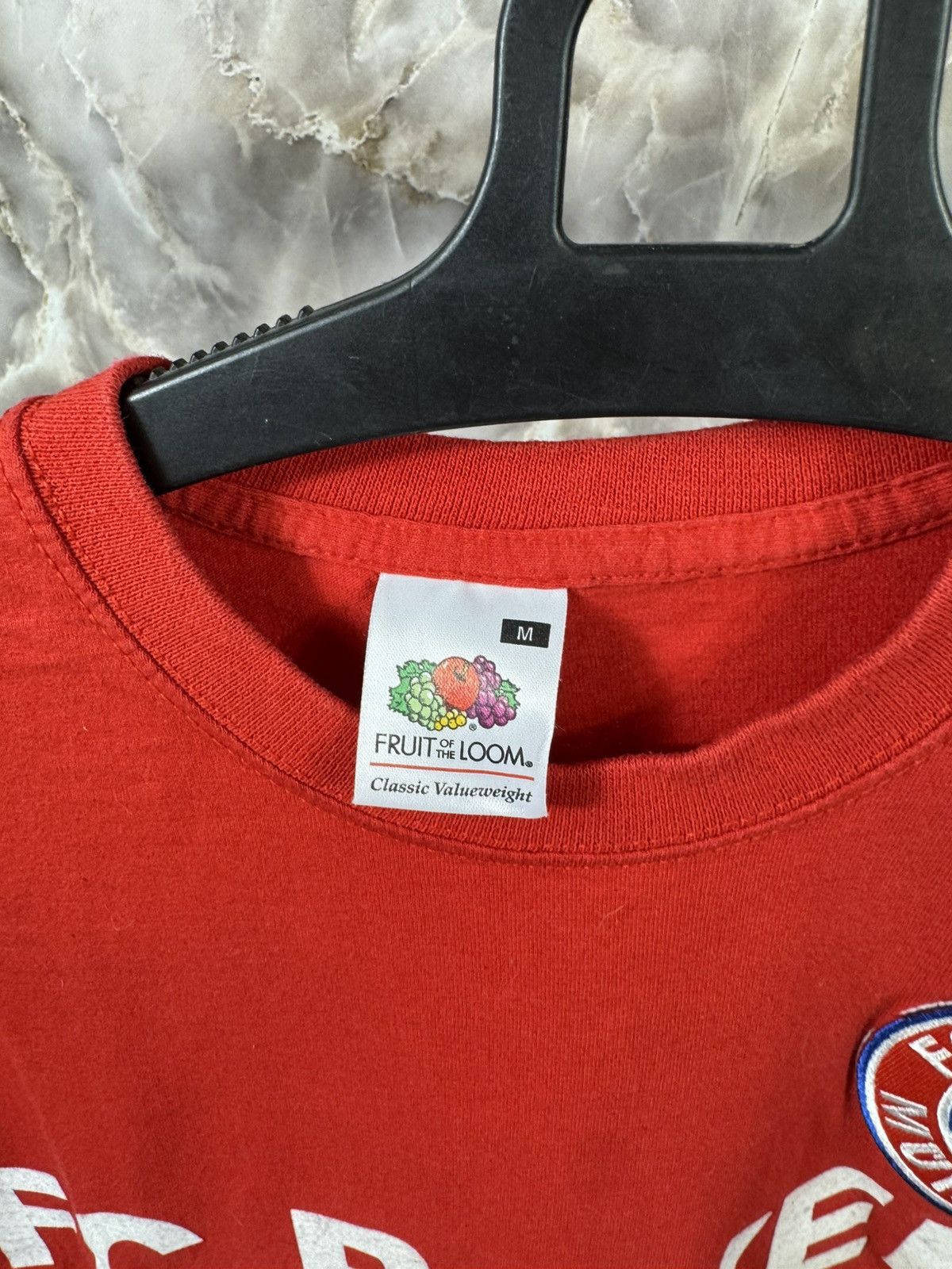 Vintage FC Bayern Munchen Cotton Fan Tee Size US M / EU 48-50 / 2 - 4 Thumbnail