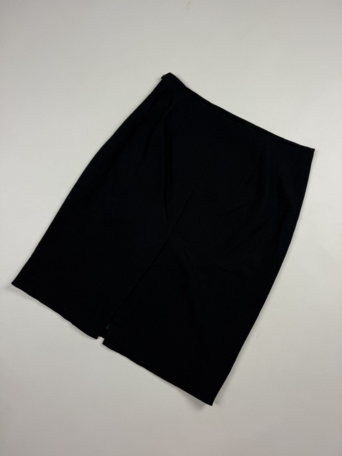 Prada Prada Milano Ladies Virgin Wool Pencil Skirt Size 44 Size 30" / US 8 / IT 44 - 22 Thumbnail