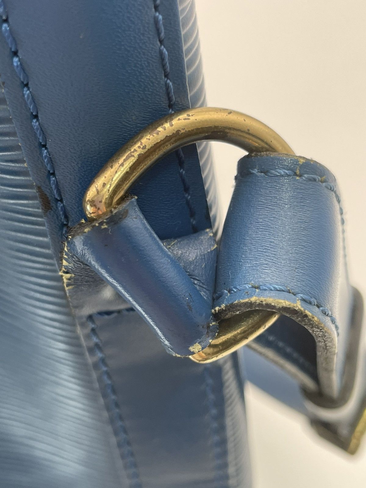 Louis Vuitton Louis Vuitton epi noe Shoulder bag blue Leather Size ONE SIZE - 14 Thumbnail