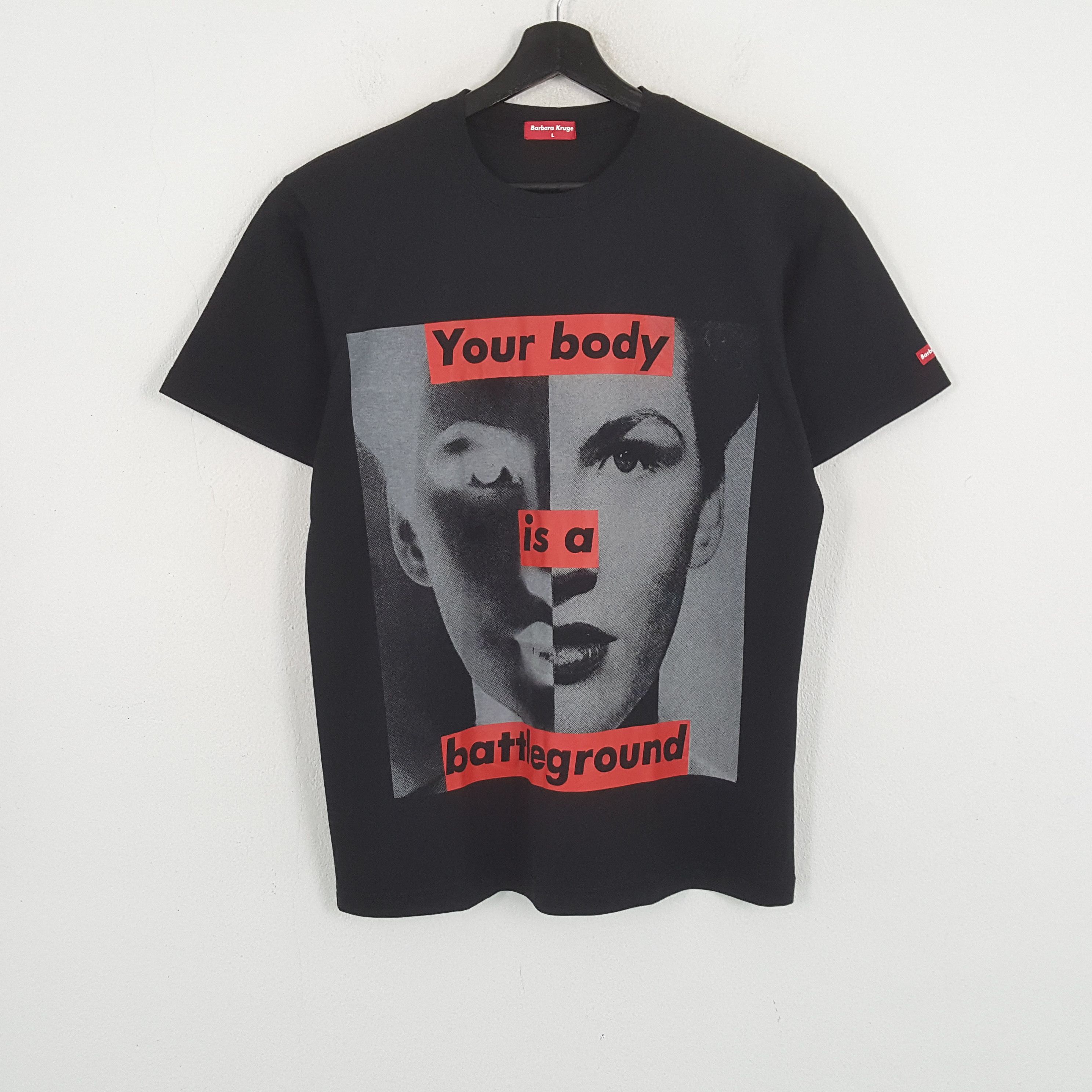 Barbara Kruger × Vintage BARBARA KRUGER x Japanese Brand Tshirt Size US L / EU 52-54 / 3 - 1 Thumbnail