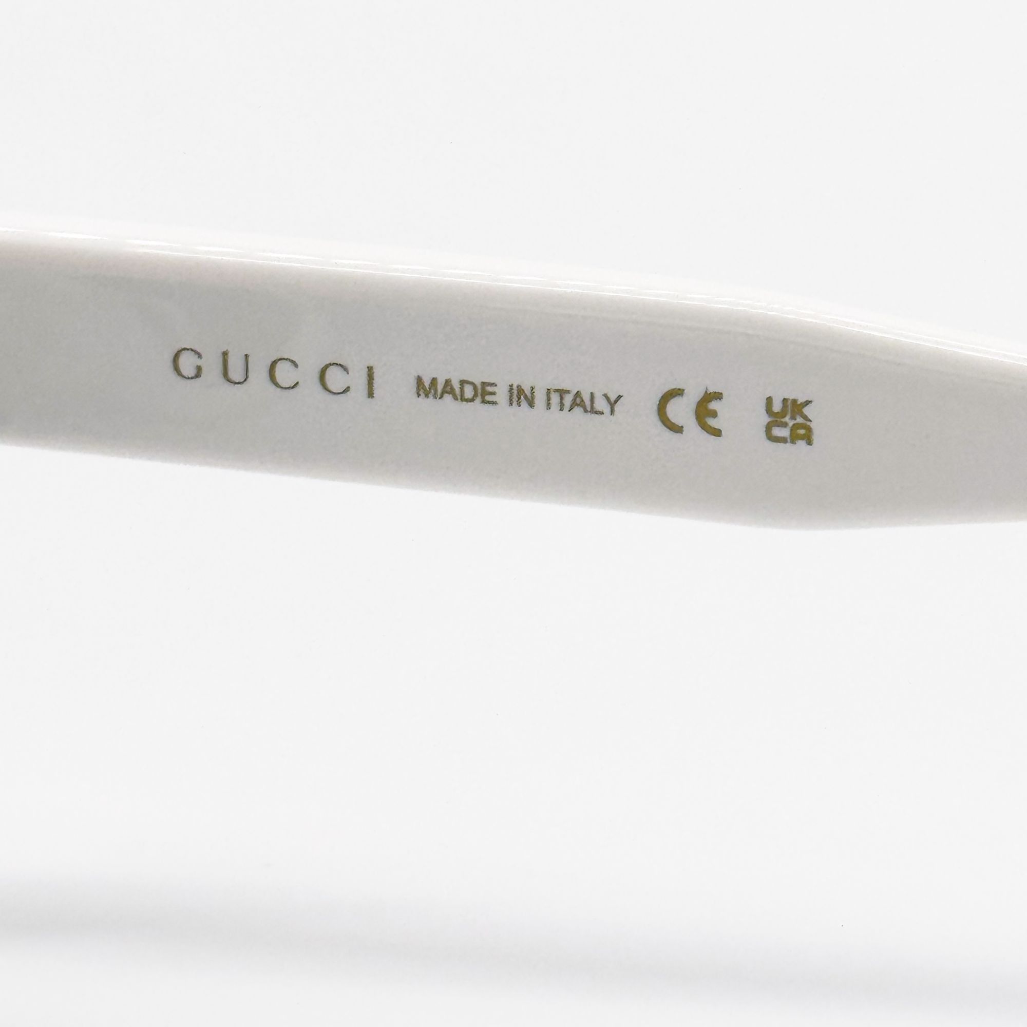 Gucci NEW GUCCI SUNGLASSES GG1773S 002 WHITE WOMEN CAT EYE GUCCI Size ONE SIZE - 9 Thumbnail