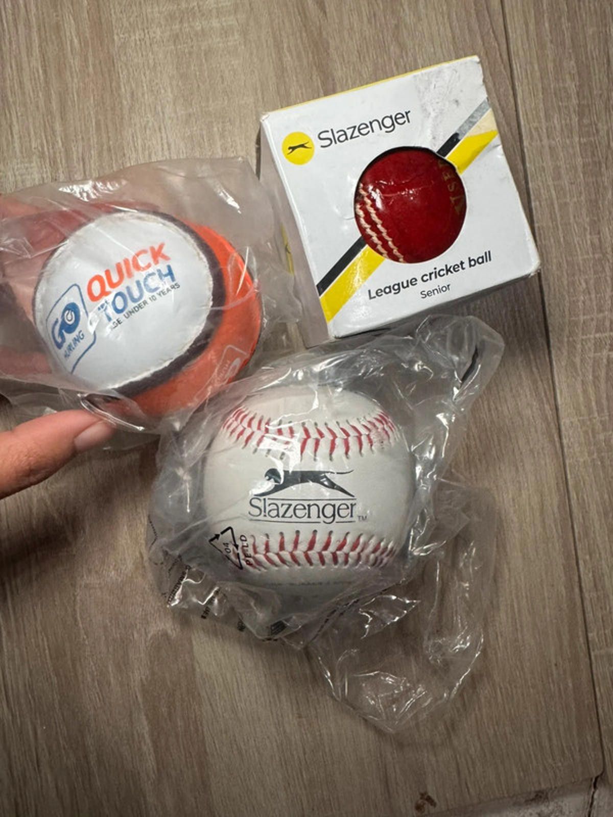 Other Bundle of 3 Brand New Slazenger Sports Balls Size ONE SIZE - 1 Thumbnail