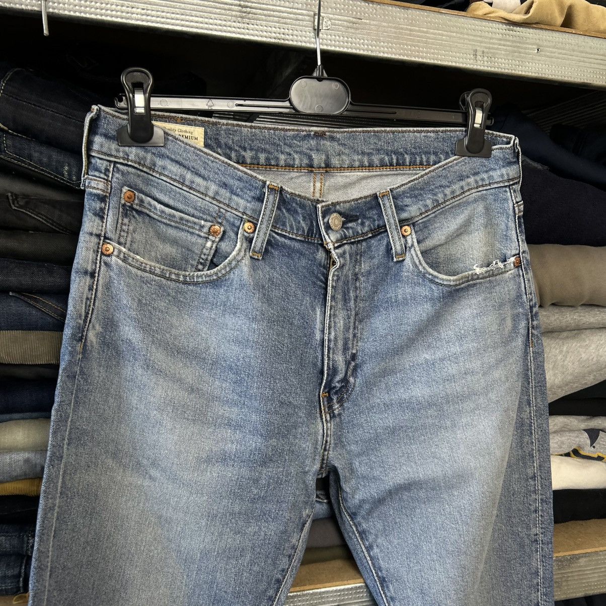 Levi's Vintage Clothing Vintage Levis 512 Blue Streetwear denim USA jeans Size US 32 / EU 48 - 7 Thumbnail