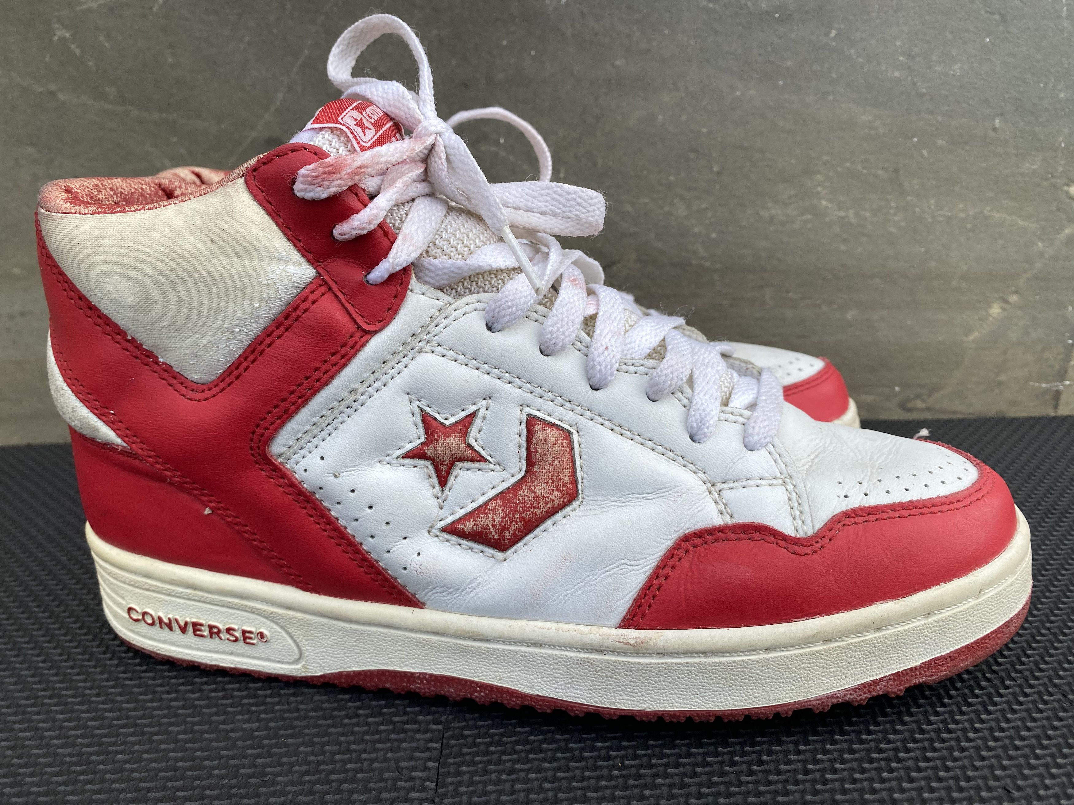 Converse × Vintage Converse Weapon OG Basketball High top Made in Taiwan Size US 8.5 / EU 41-42 - 6 Thumbnail