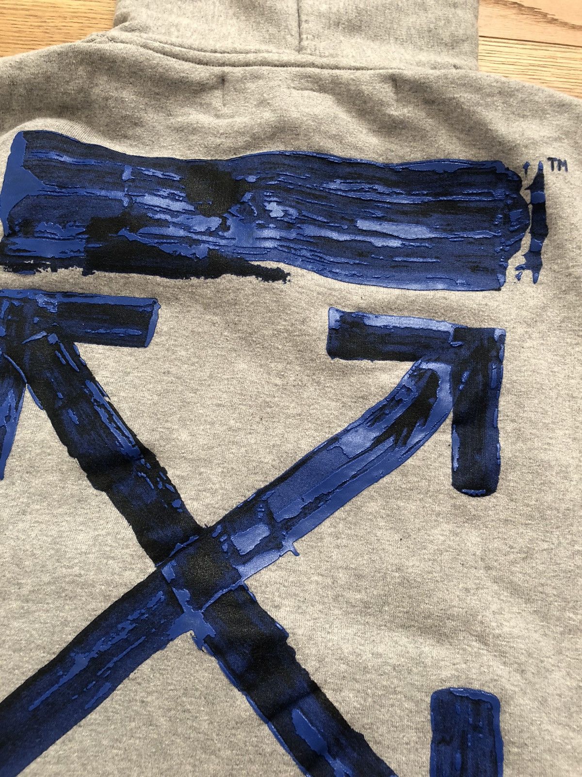 Off-White Off-white acrylic arrows hoodie aw19 medium Size US M / EU 48-50 / 2 - 8 Thumbnail
