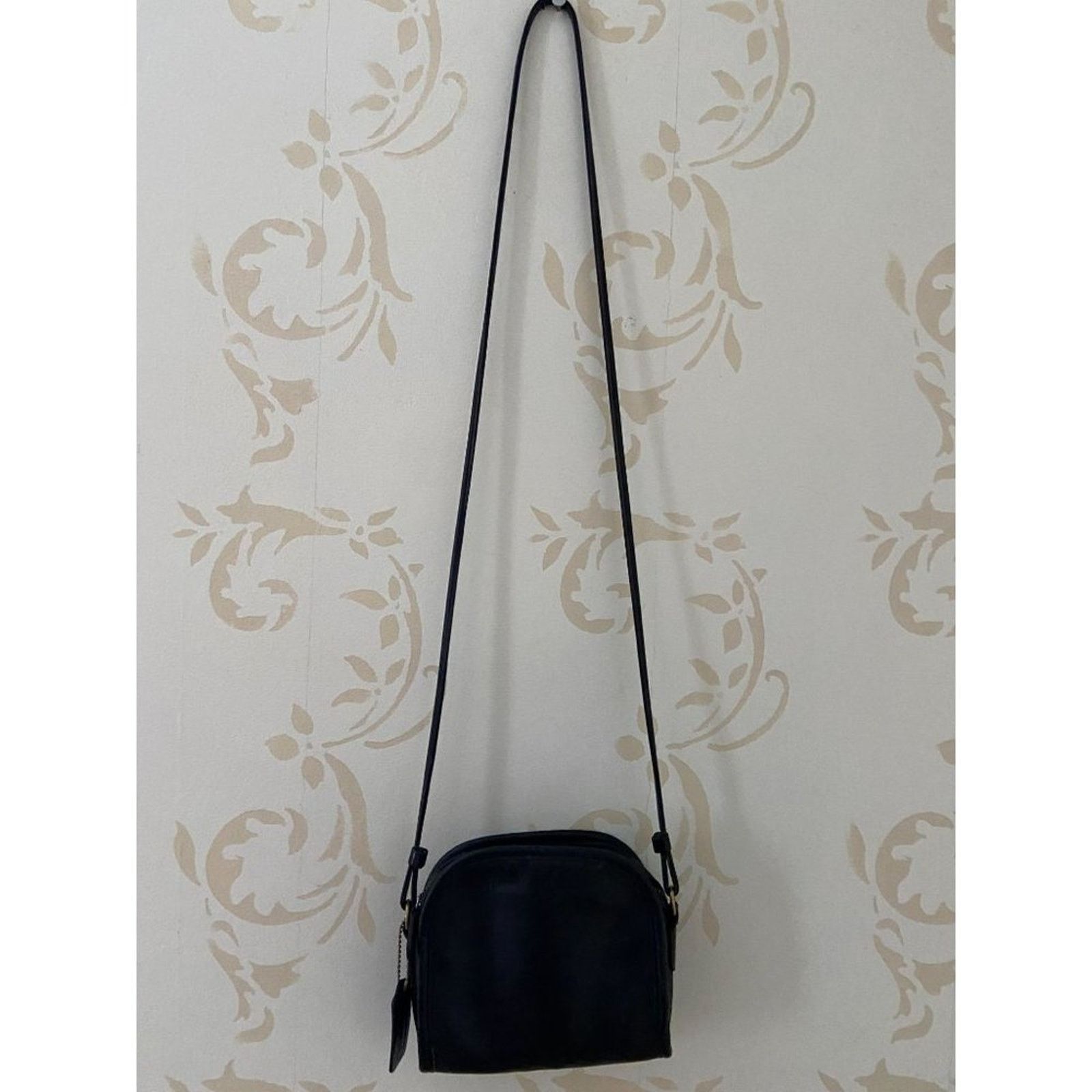 Coach Coach Leather Crossbody Black Handbag Bag Size ONE SIZE - 2 Thumbnail