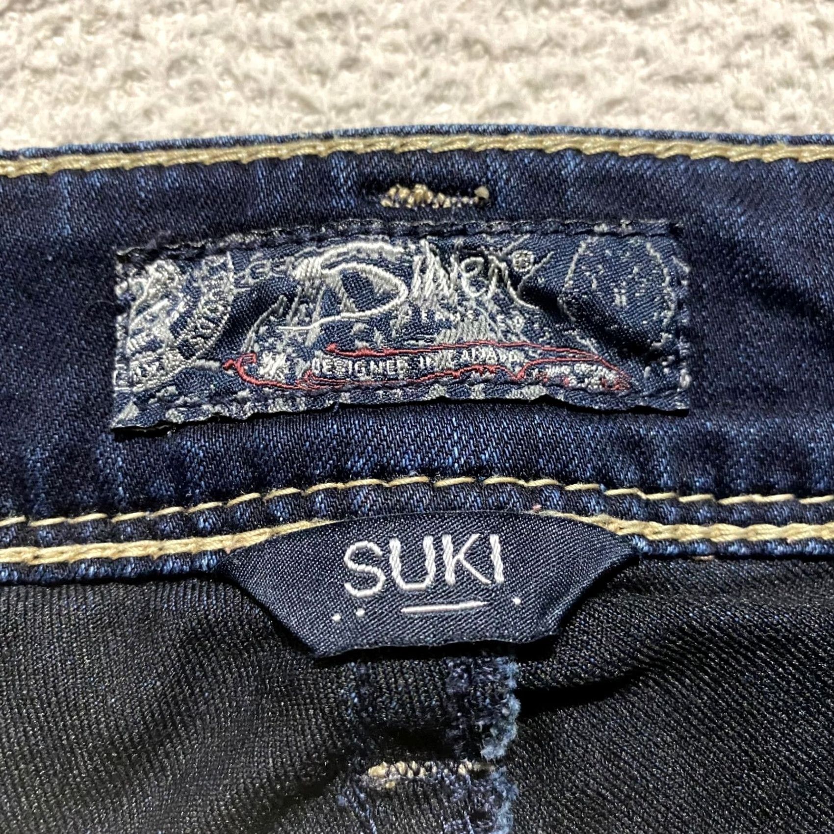 Silver Jeans Co. Silver Jeans Suki Jeans Women 28 Blue Denim Skinny Low Rise Regular 5-Pocket Dark Wash Shoes? Size 28" / US 6 / IT 42 - 3 Thumbnail
