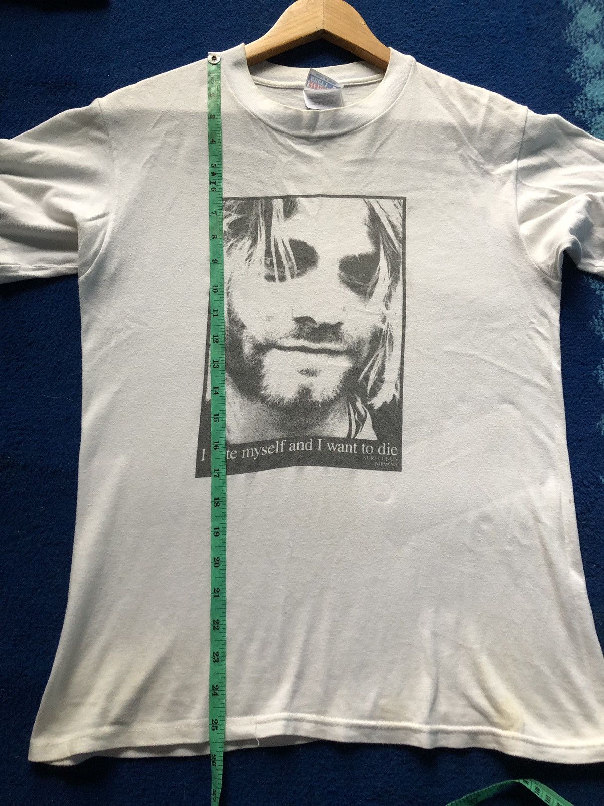 Nirvana Vintage 90s Single Album kurt Cobain Size US S / EU 44-46 / 1 - 11 Thumbnail
