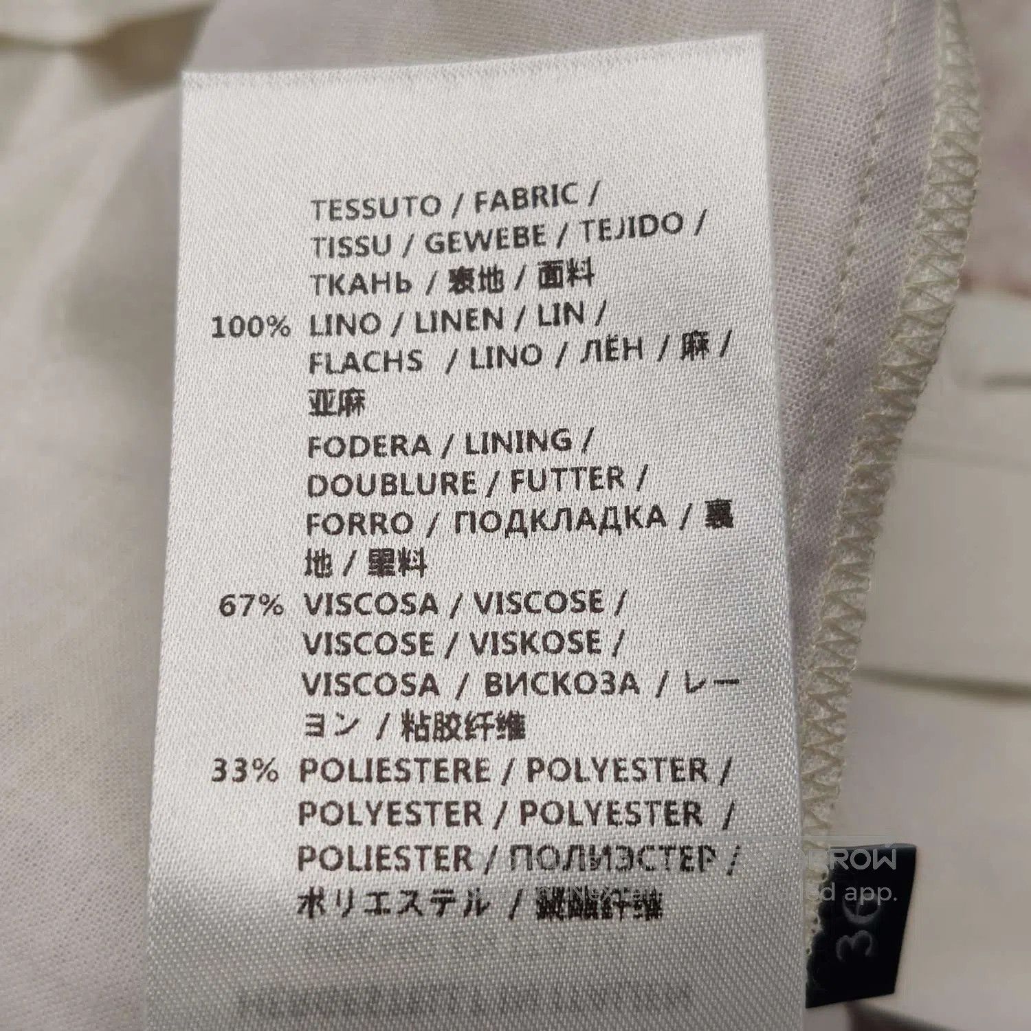 Gucci Gucci Linen Floral Print Buttoned Trousers XXS. Size 35" - 9 Thumbnail