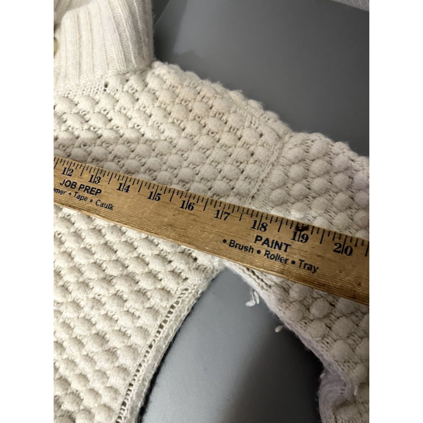 Madewell VINTAGE Madewell Sweater Cardigan Women XXS Cream Textured Knit Preppy School долг sleeve Size XXS / US 00 / IT 34 - 6 Thumbnail