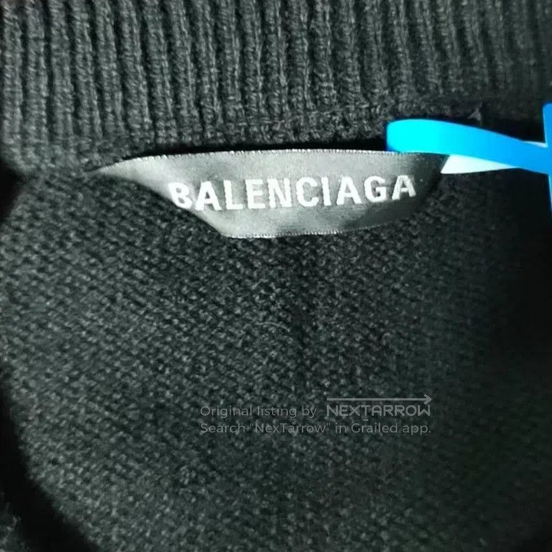 Balenciaga Balenciaga 2024 Logo Embroidered Sweater. Size US S / EU 44-46 / 1 - 4 Thumbnail