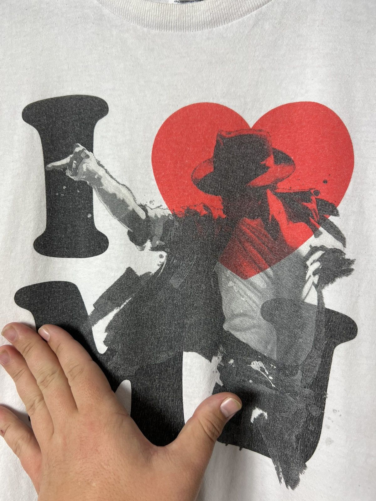 Band Tees Vintage I Love MJ (Michael Jackson) 2000s T-Shirt Size US L / EU 52-54 / 3 - 7 Thumbnail