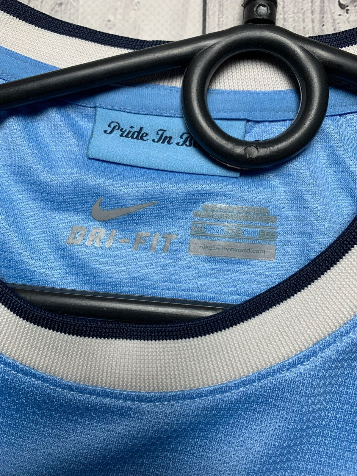 Nike × Vintage Vintage Nike Manchester City size XXL blue logo Size US XXL / EU 58 / 5 - 4 Thumbnail